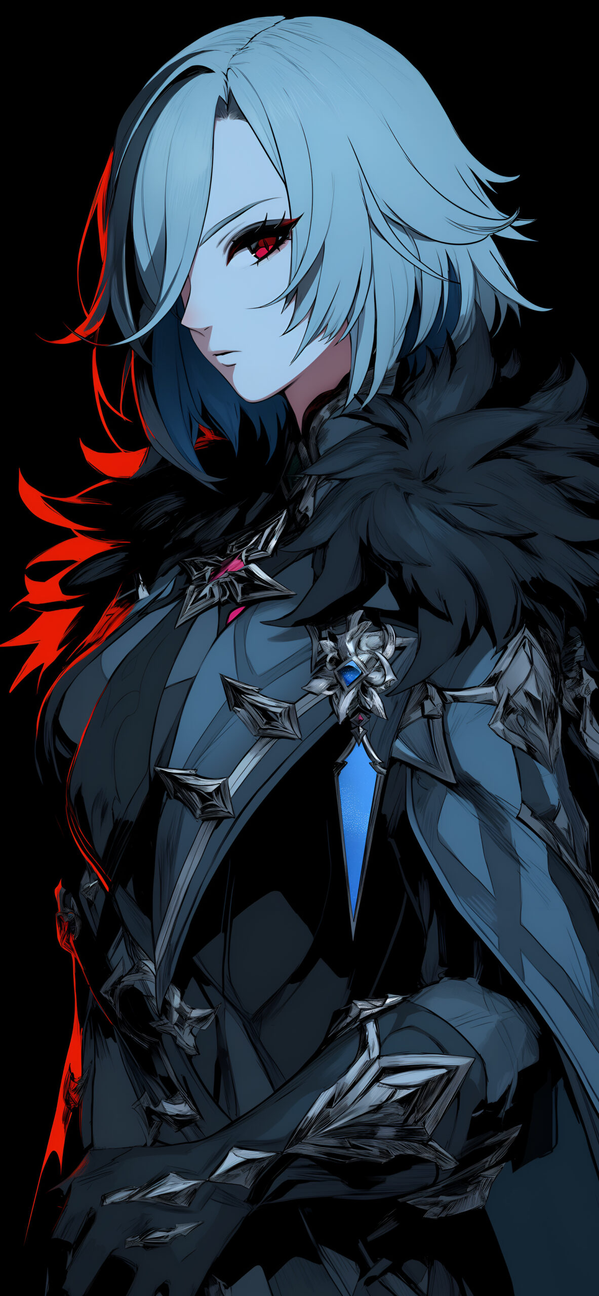 Dark Arlecchino Genshin Impact