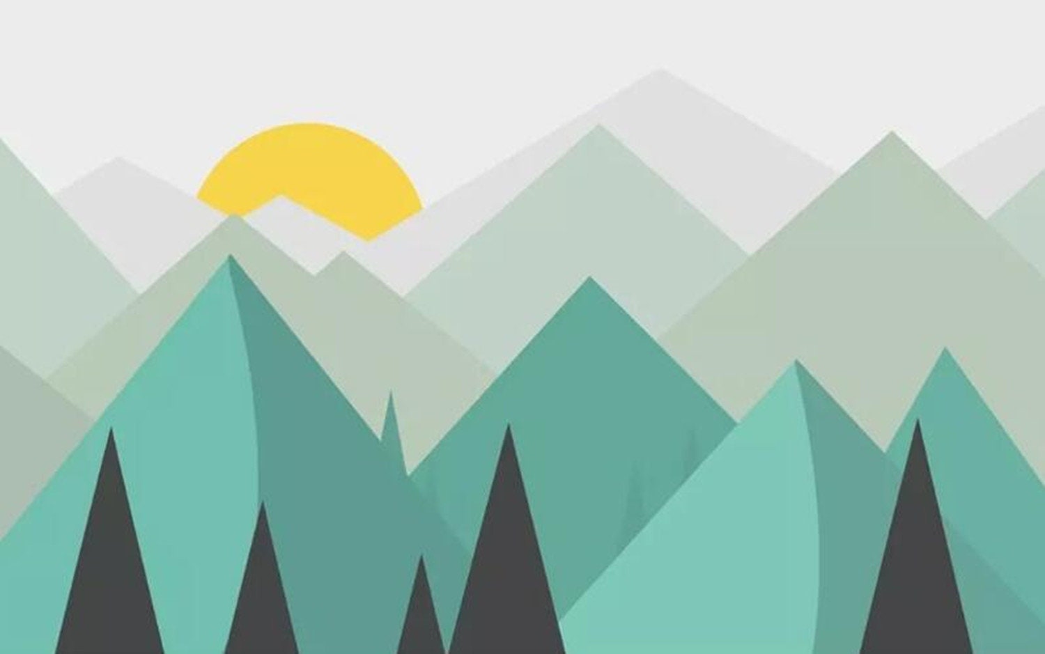 Geometric Wallpaper Wall Mural