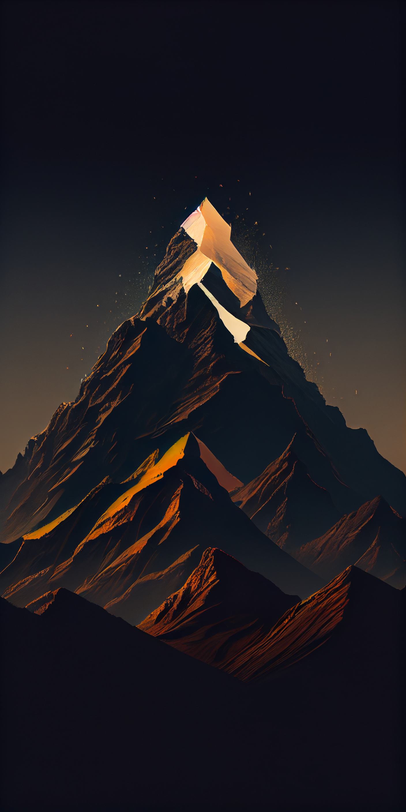 Mountain, Nature, Fantasy, Wallpaper