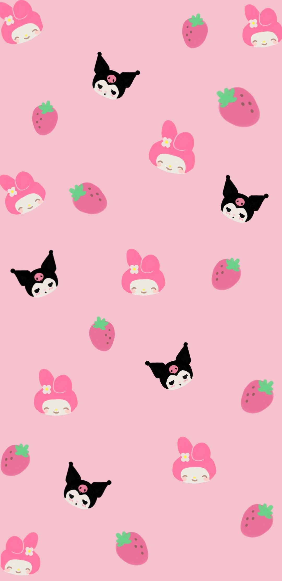 Kuromi & My melody wallpaper