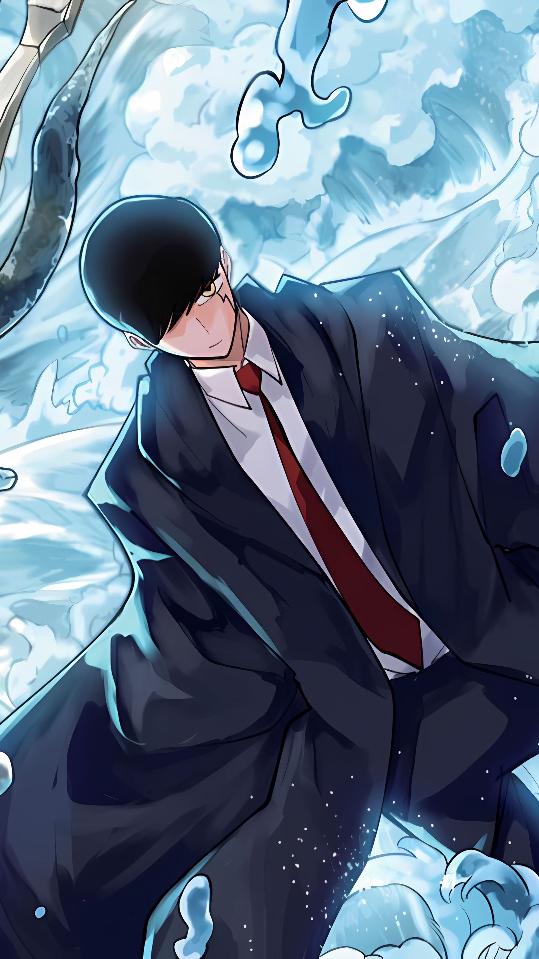 Mashle Anime Mash 4K Wallpaper iPhone