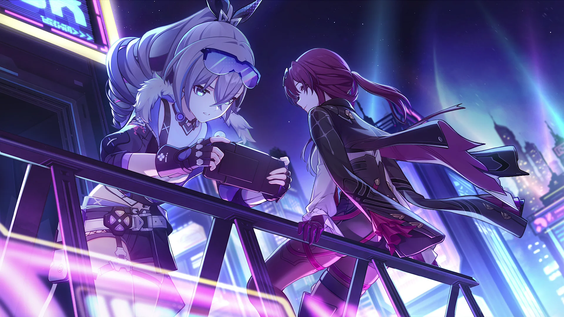 Download Silver Wolf & Kafka: Star Rail Heroes HD Wallpaper