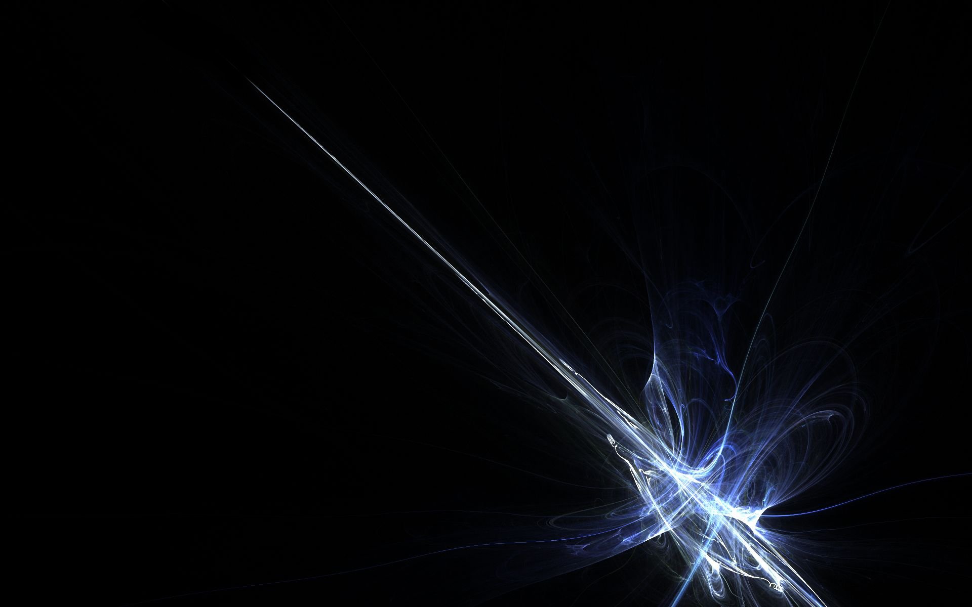 Blue Abstract Light: Stunning HD Wallpaper