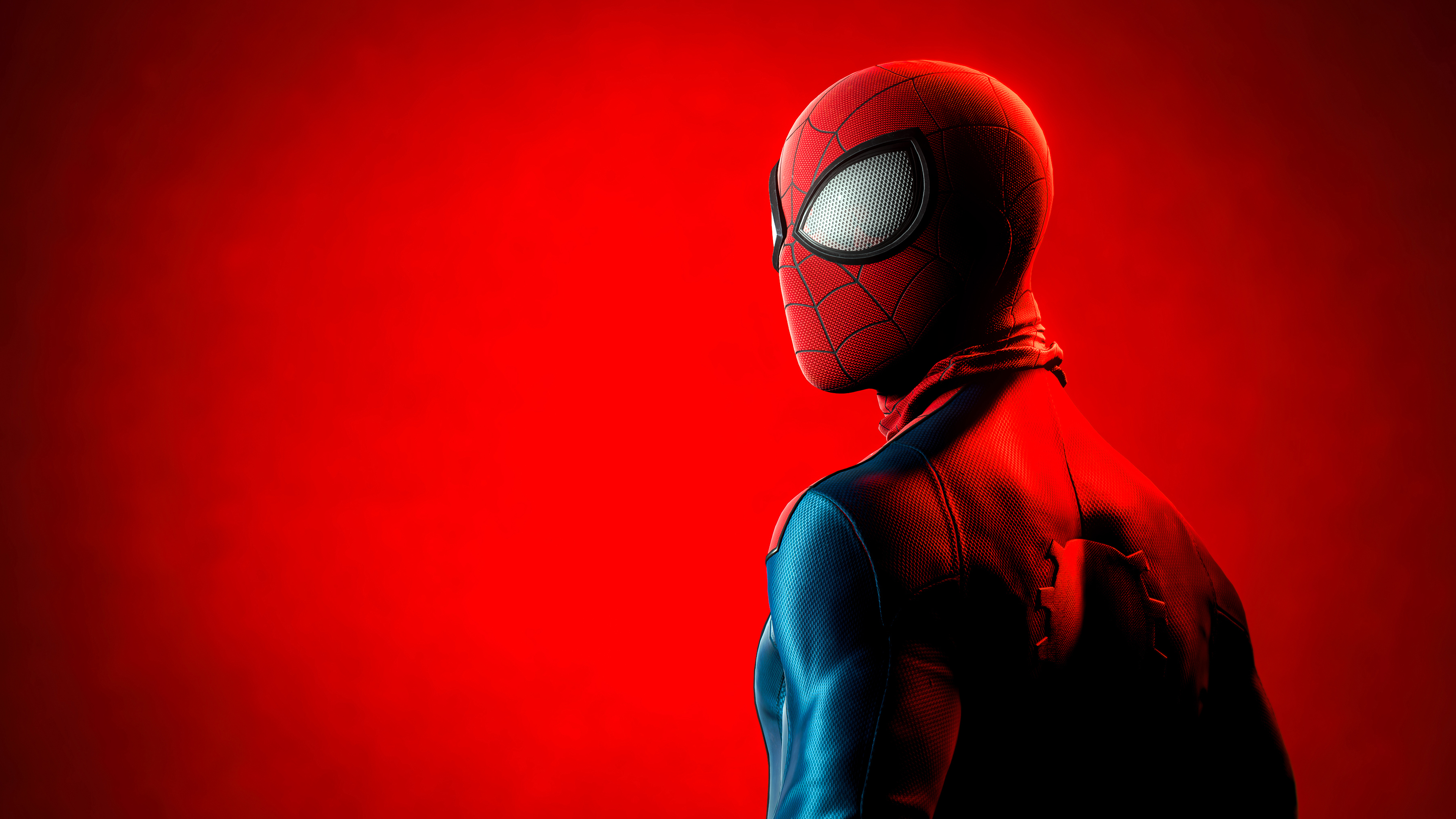 Spider Man Wallpaper 4K, Red Aesthetic, Marvel Superheroes