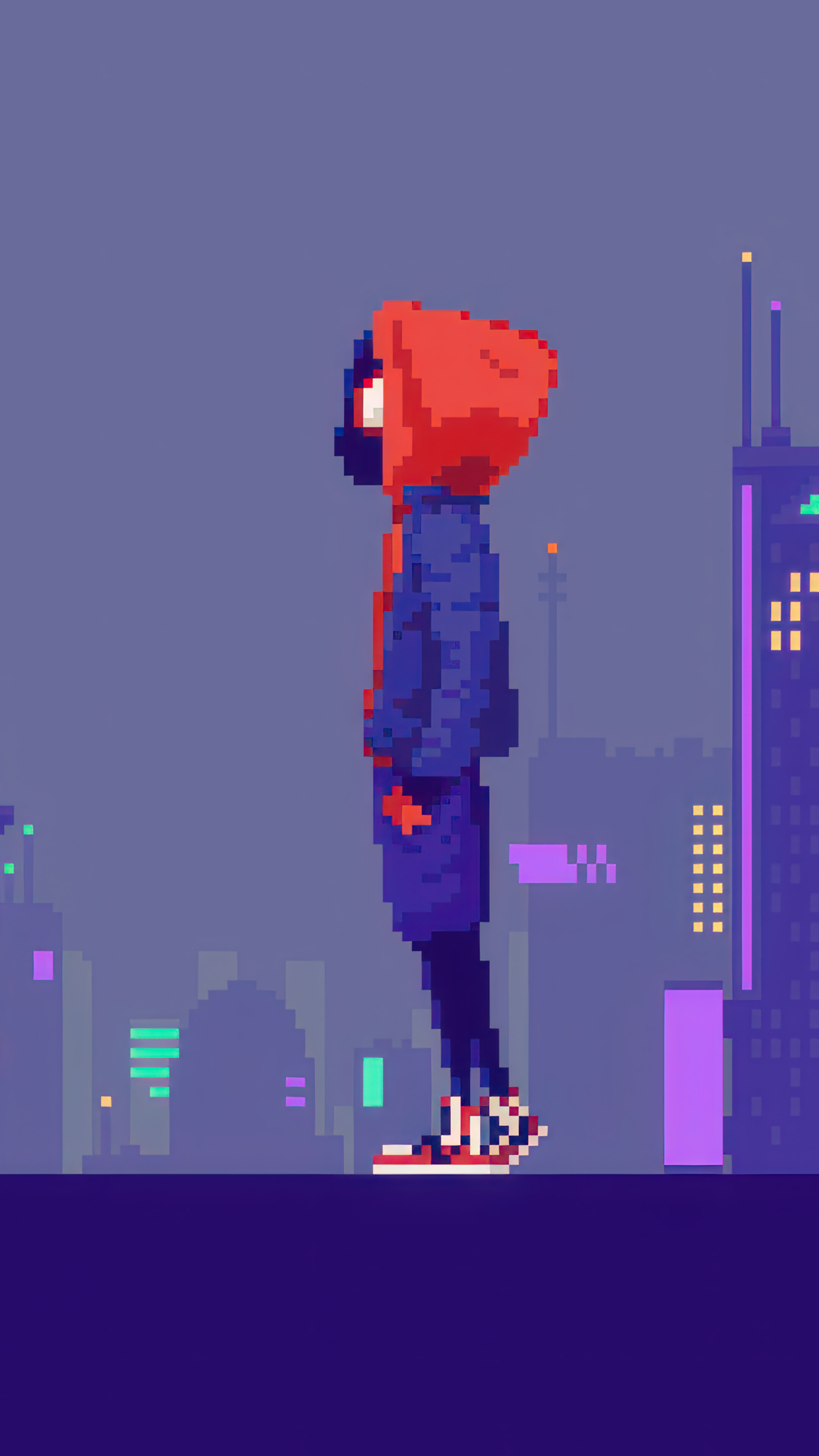 Pixel Art 4K Wallpaper iPhone