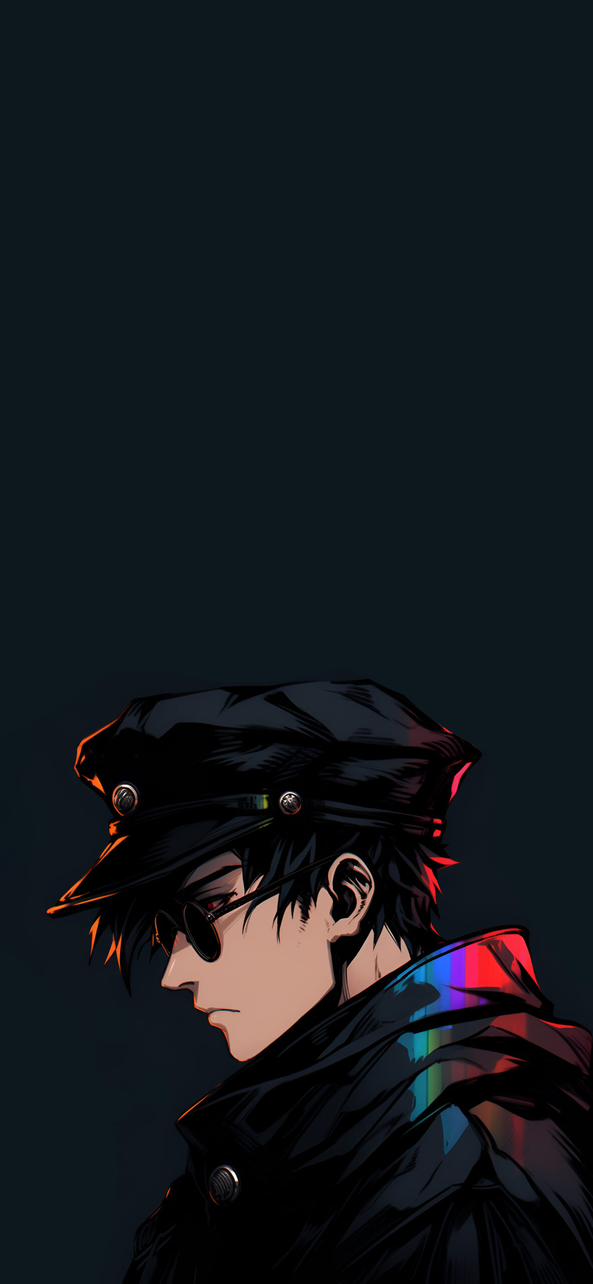 Edgy Cool Boy Art Wallpaper