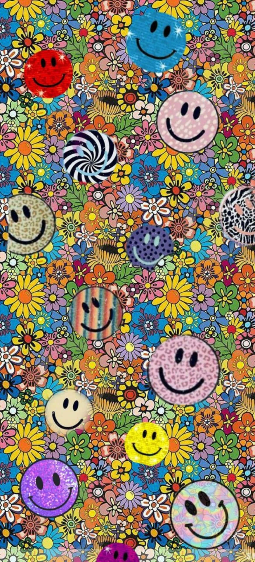 Aesthetic Smiley Face Wallpaper