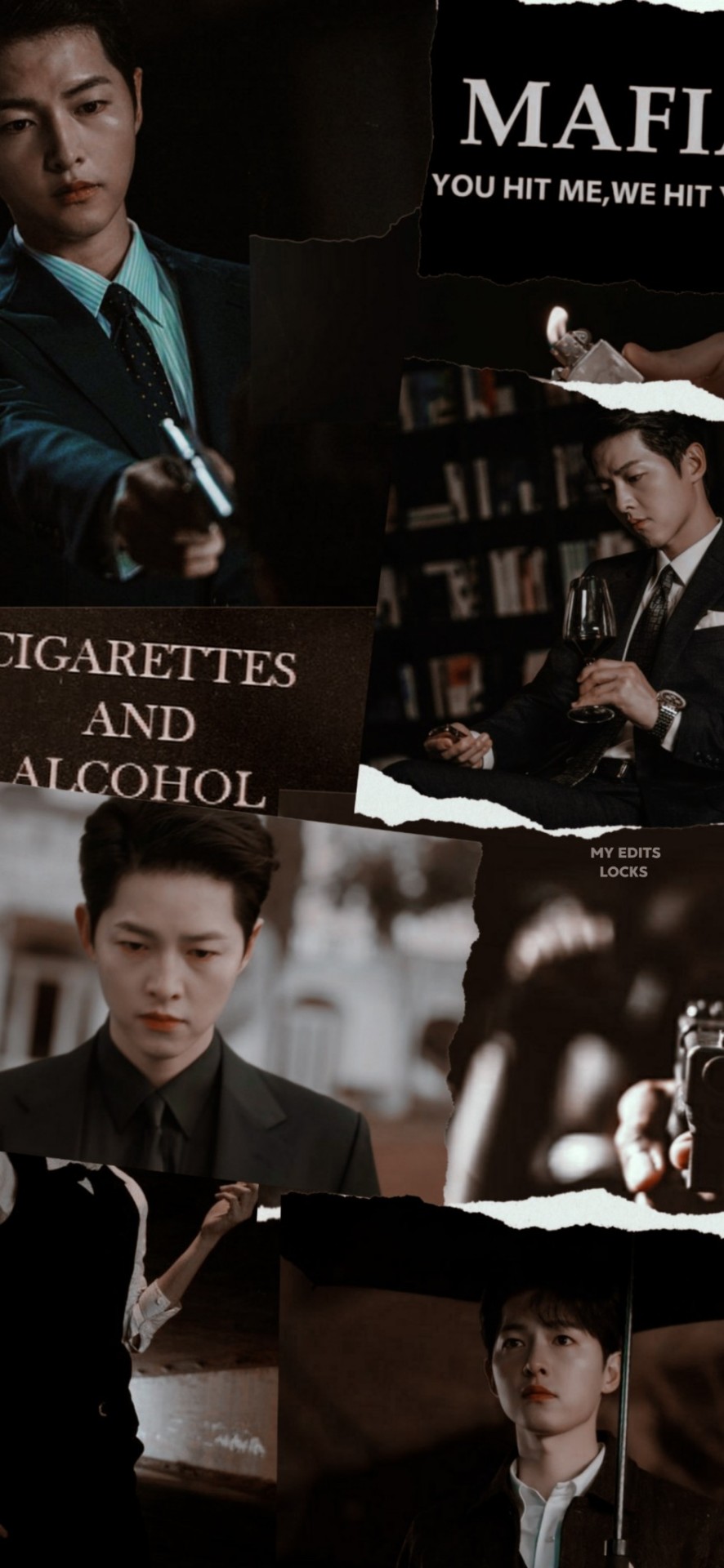 ̗̀ vincenzo ; lockscreen like / reblog