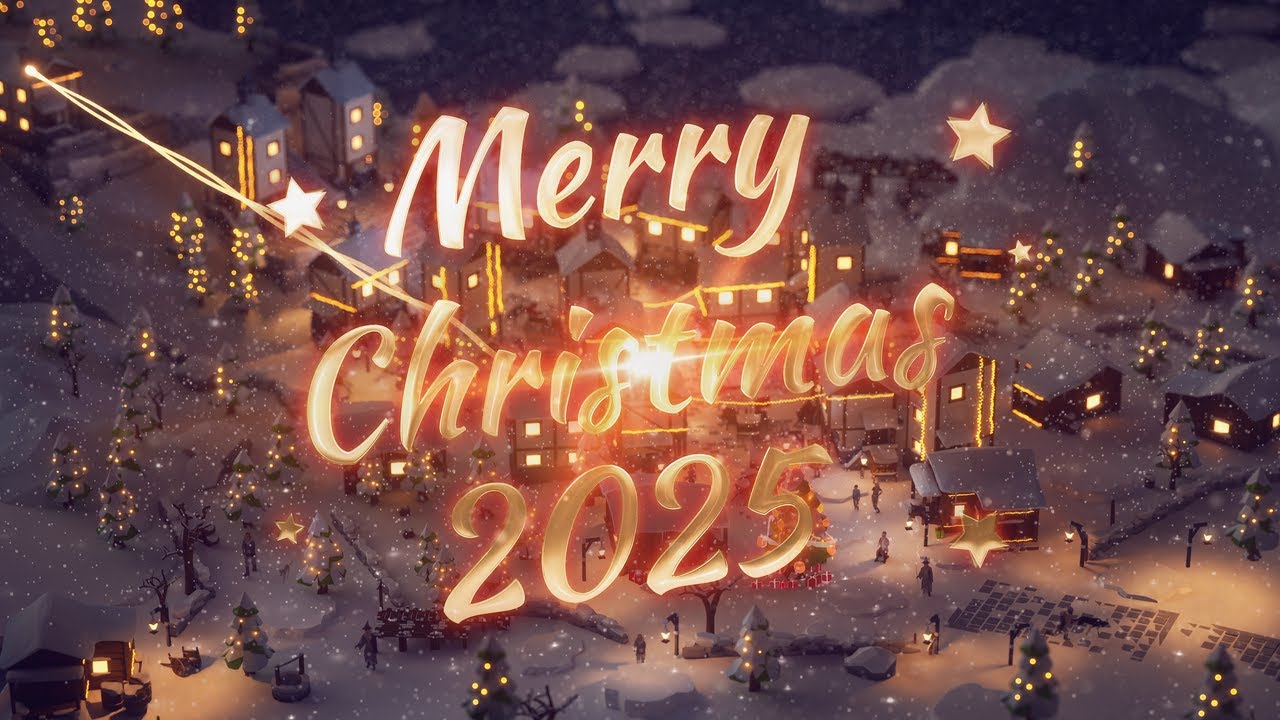 Merry Christmas Video 4K 2025