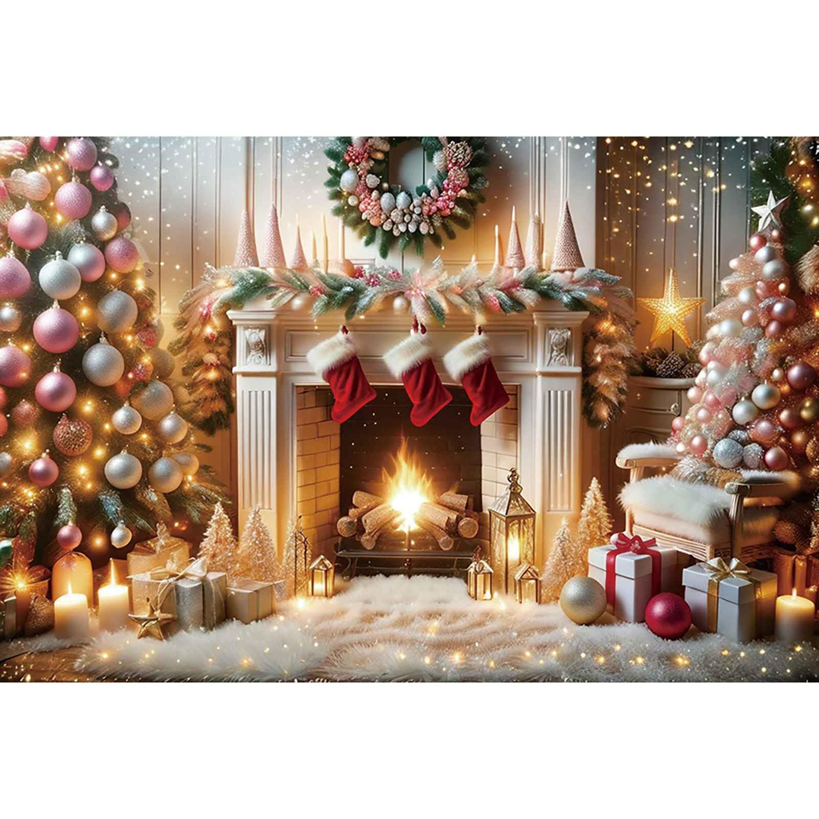 Amazon.com, MOONDECO 5x3FT Christmas