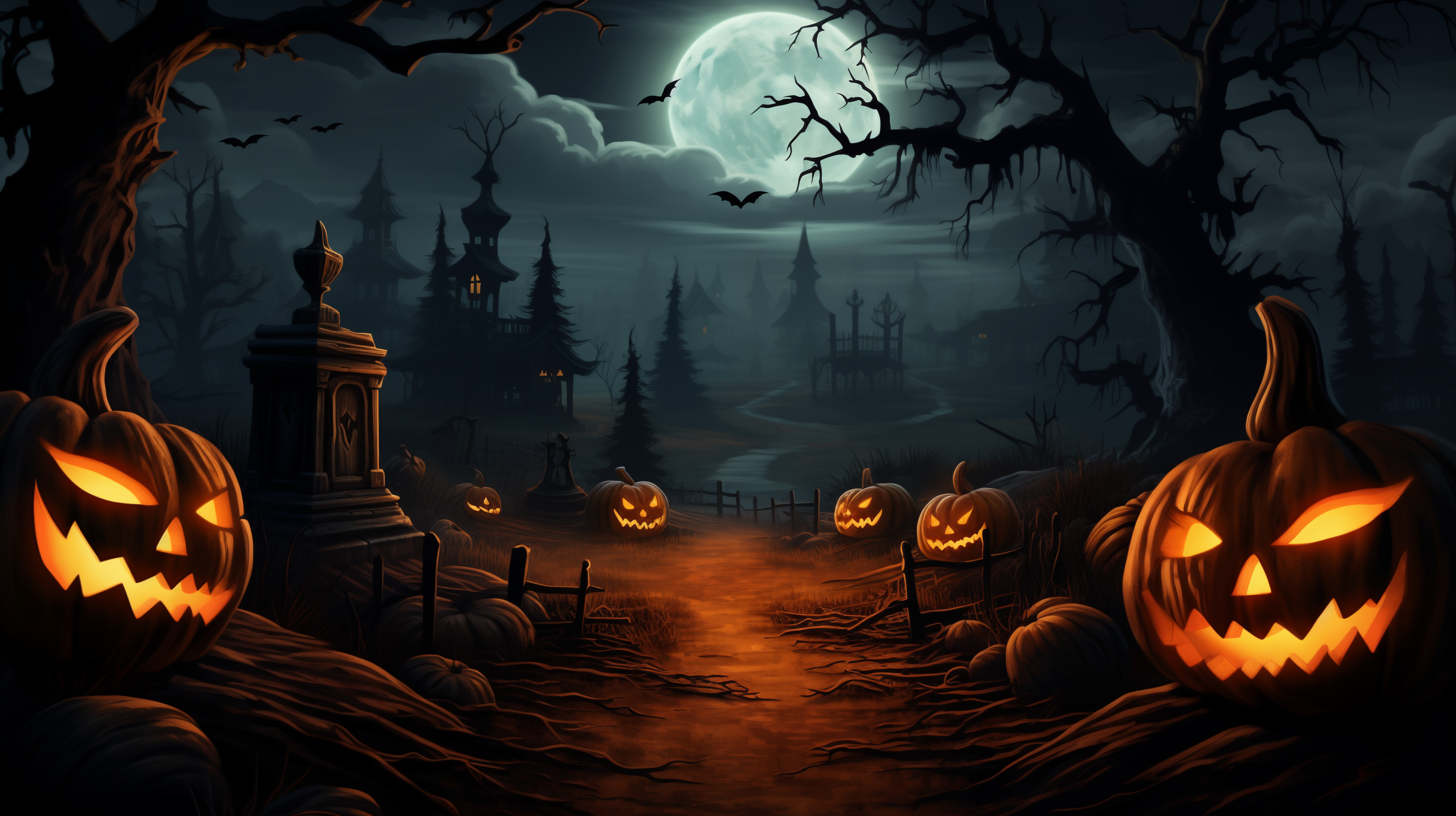 Halloween Pumpkinhead HD Wallpaper