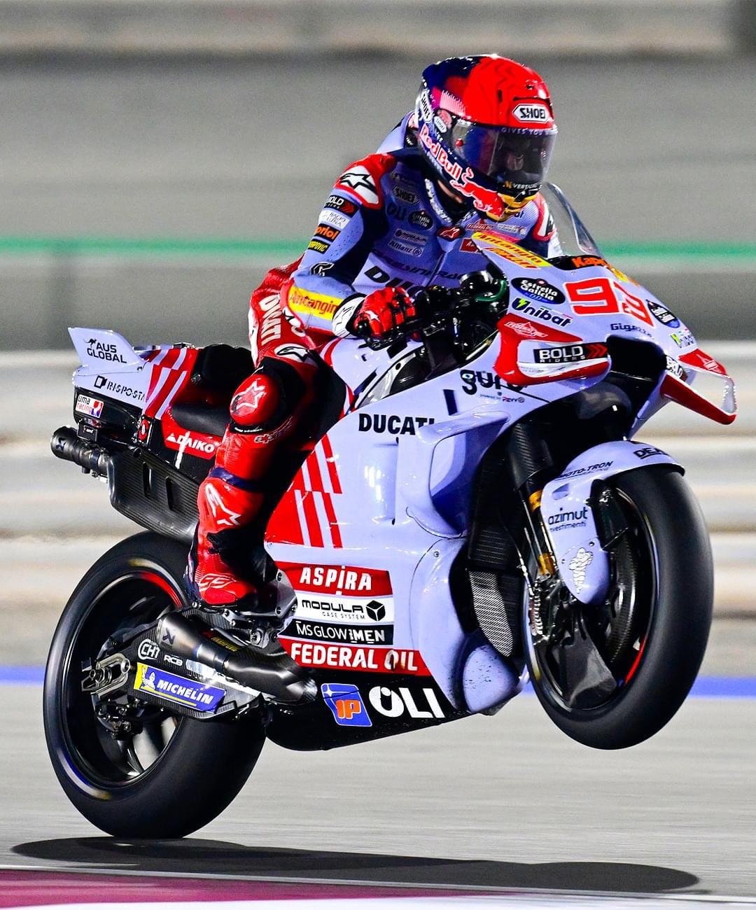 P4 for Marc Marquez at the Qatar Test