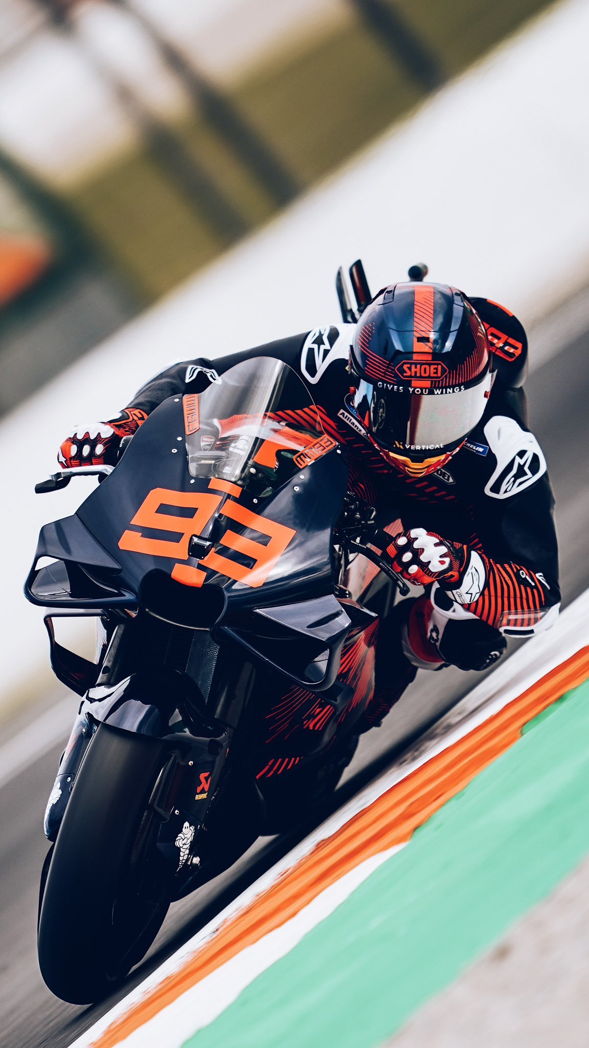 Marc Marquez Ducati Gresini /Test Bike