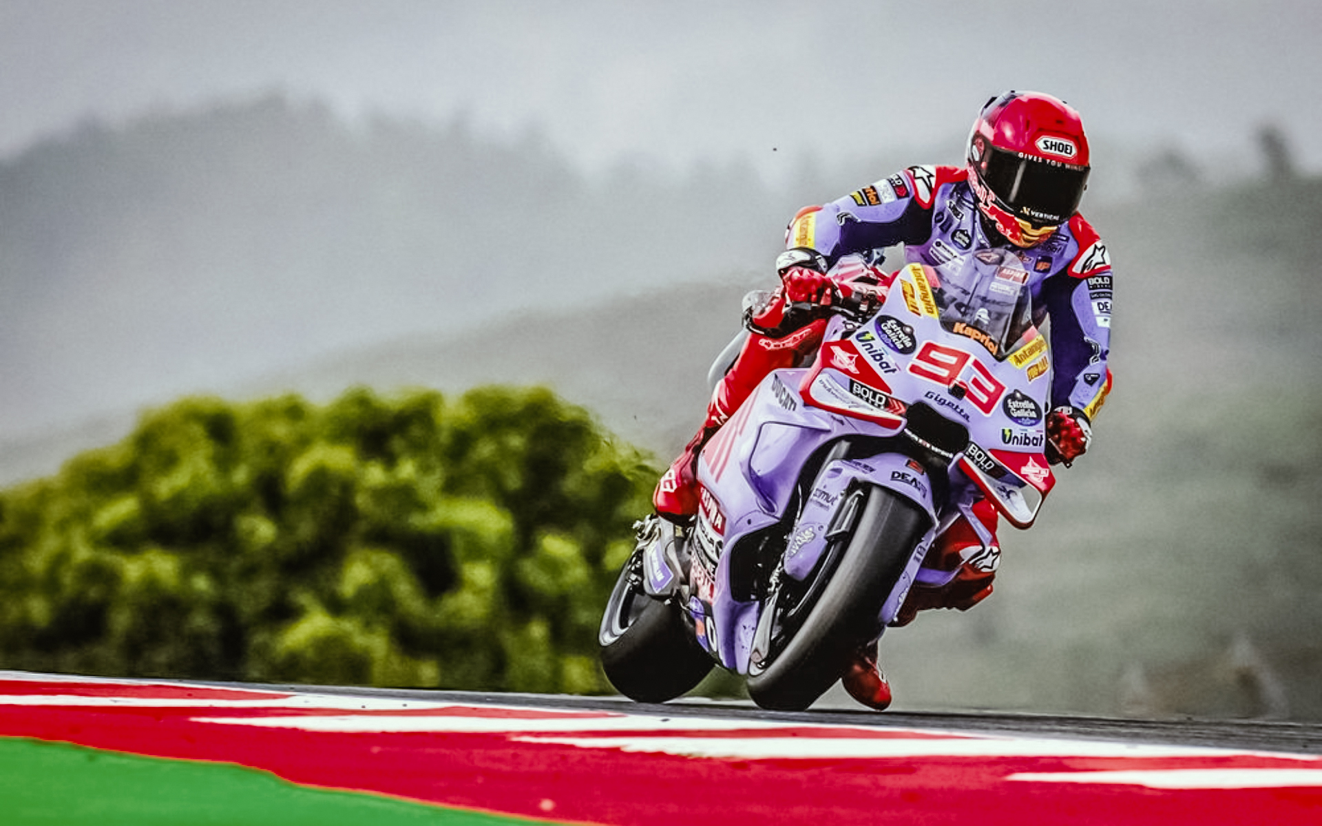 Marquez after P2: “Luckily I crashed