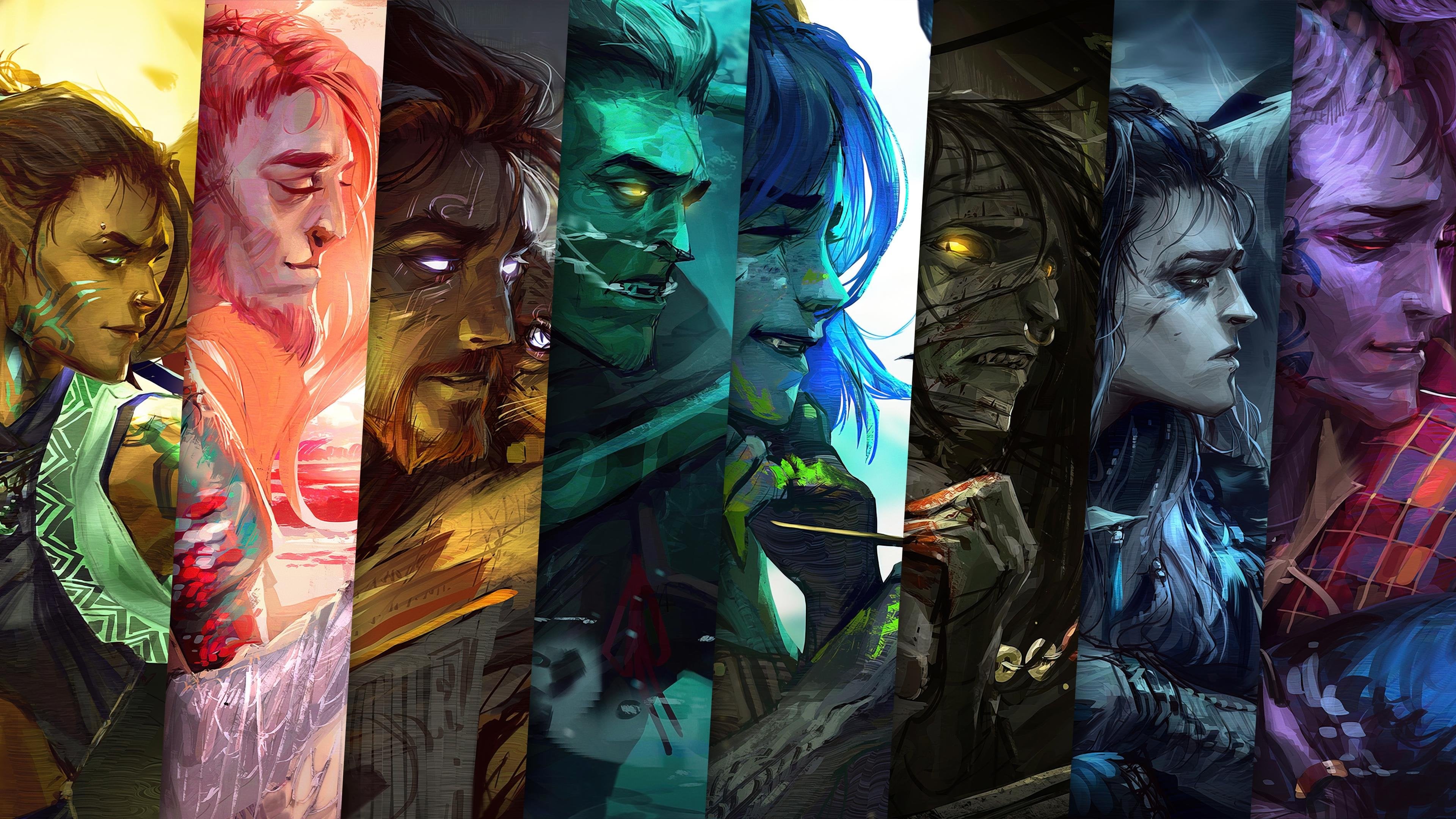 Mighty Nein as my wallpaper