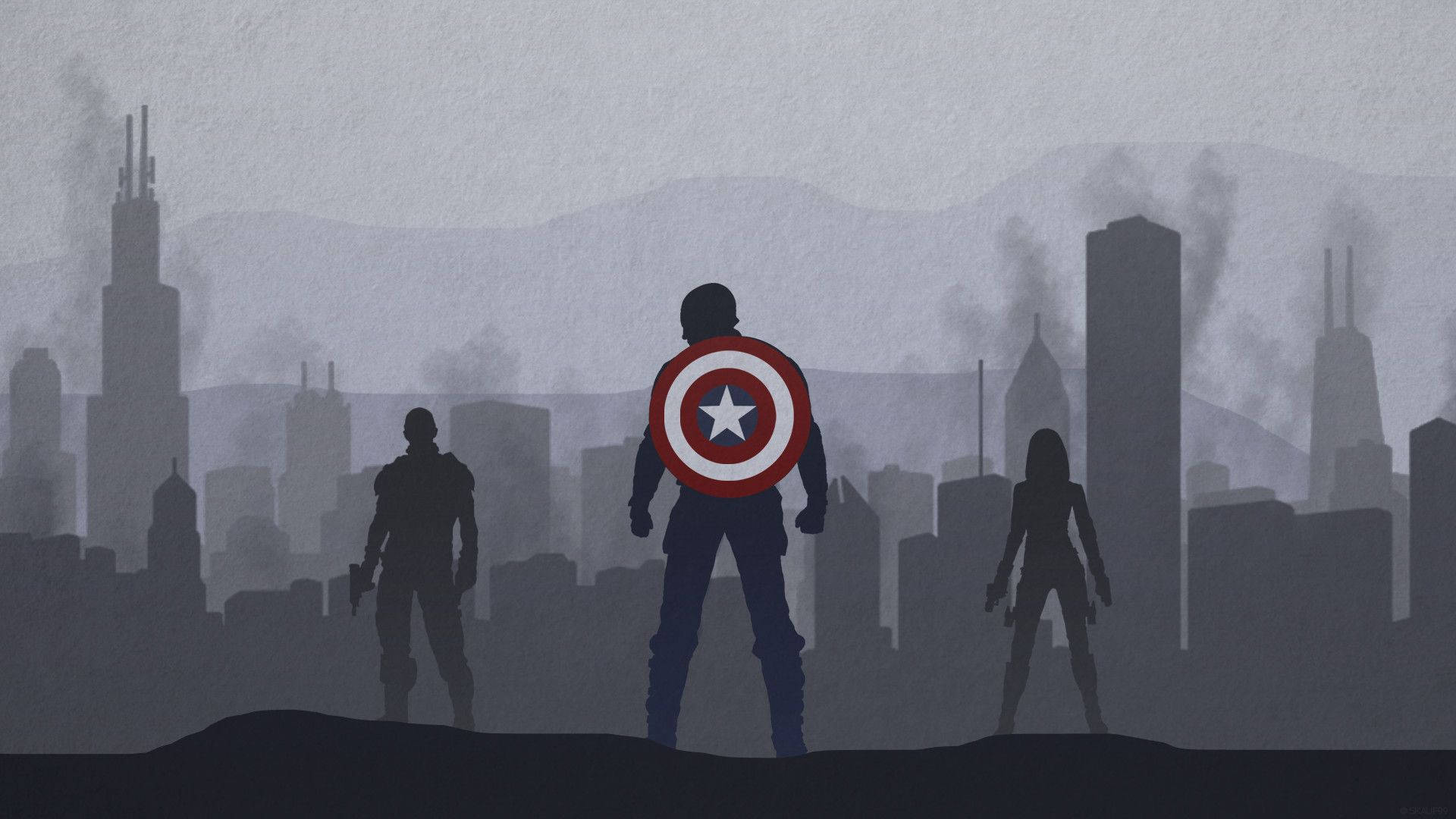 Marvel Minimalist Wallpaper