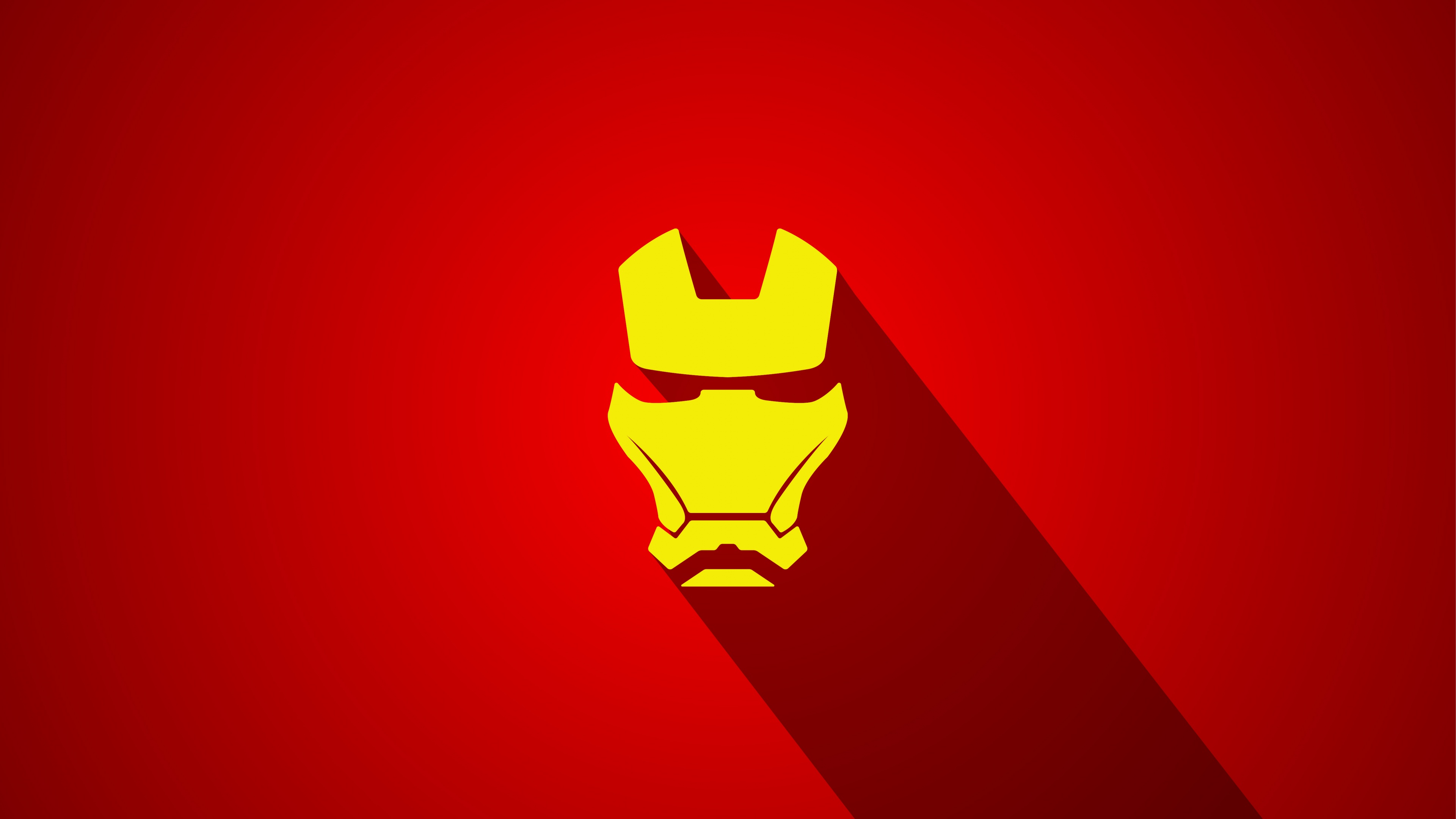 Iron Man Wallpaper 4K, Minimalist