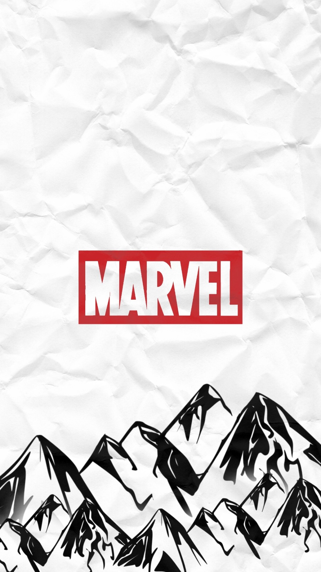 Wallpaper Lockscreens With The Marvel Logo