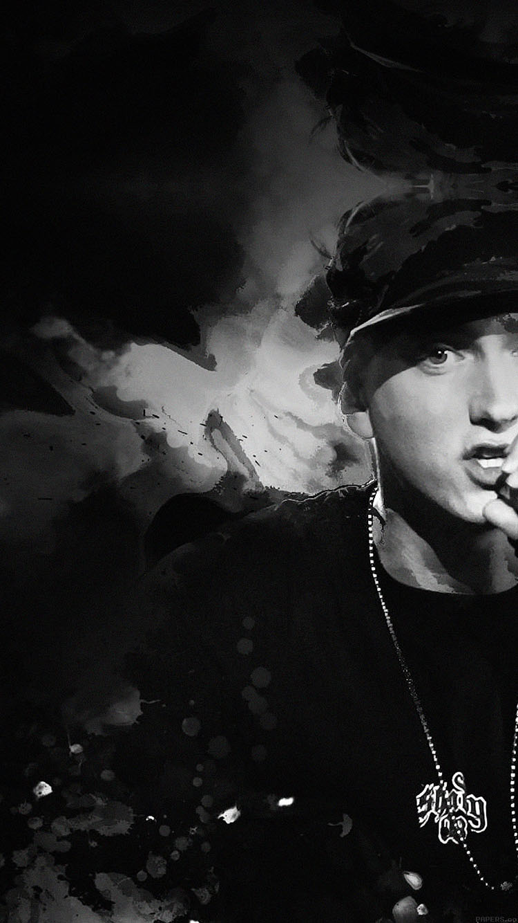 Wallpaper Eminem Music Face
