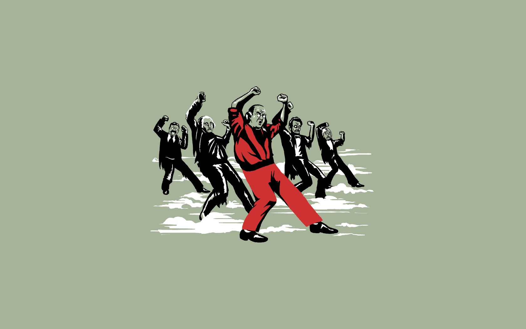 Michael Jackson's Zombie Dance: A Funny