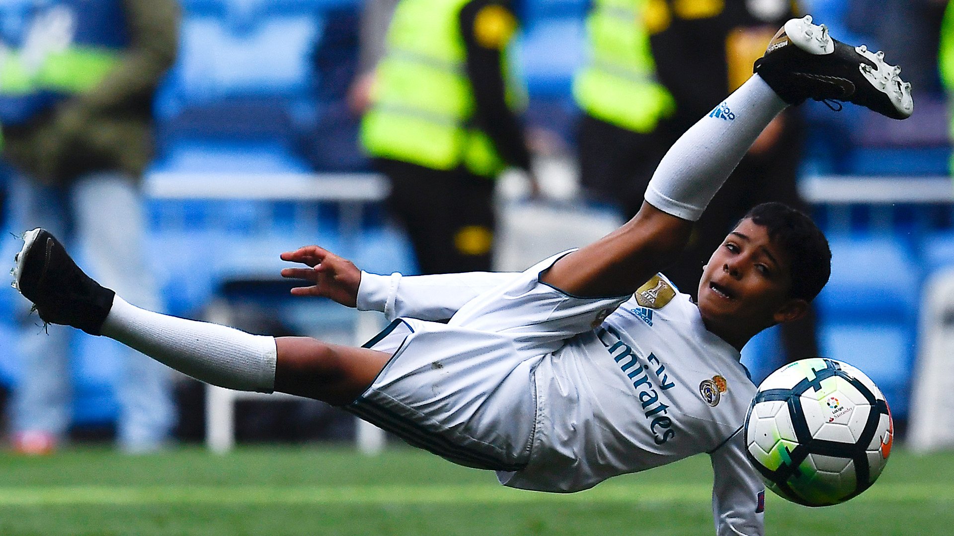 Could Cristiano Ronaldo Jr be as good as his dad?