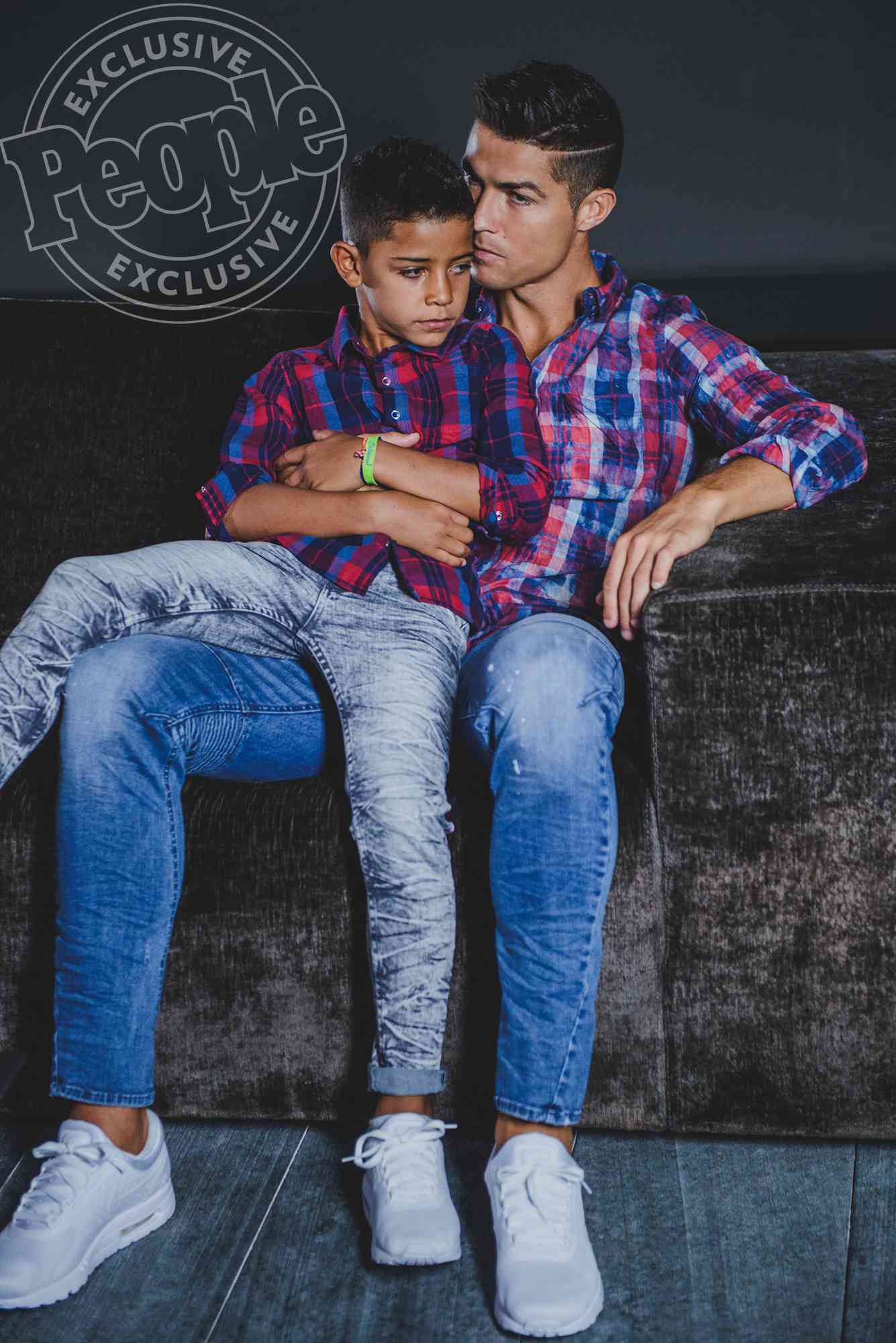 Cristiano Ronaldo and Son: Fashion