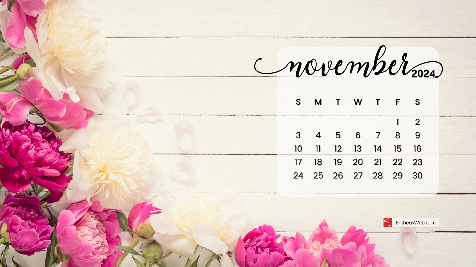 November 2024 Calendar Wallpapers Wallpaper Cave
