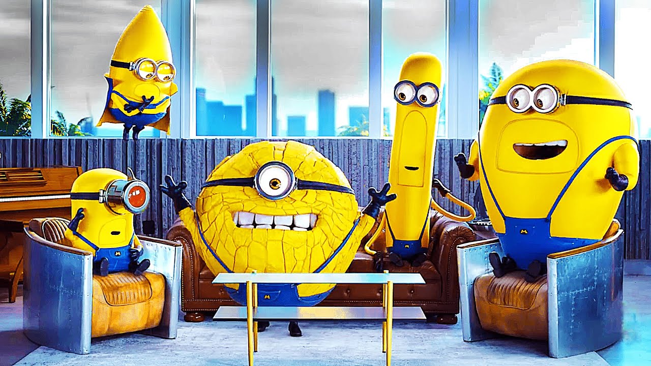 Mega Minions Office Scene. DESPICABLE
