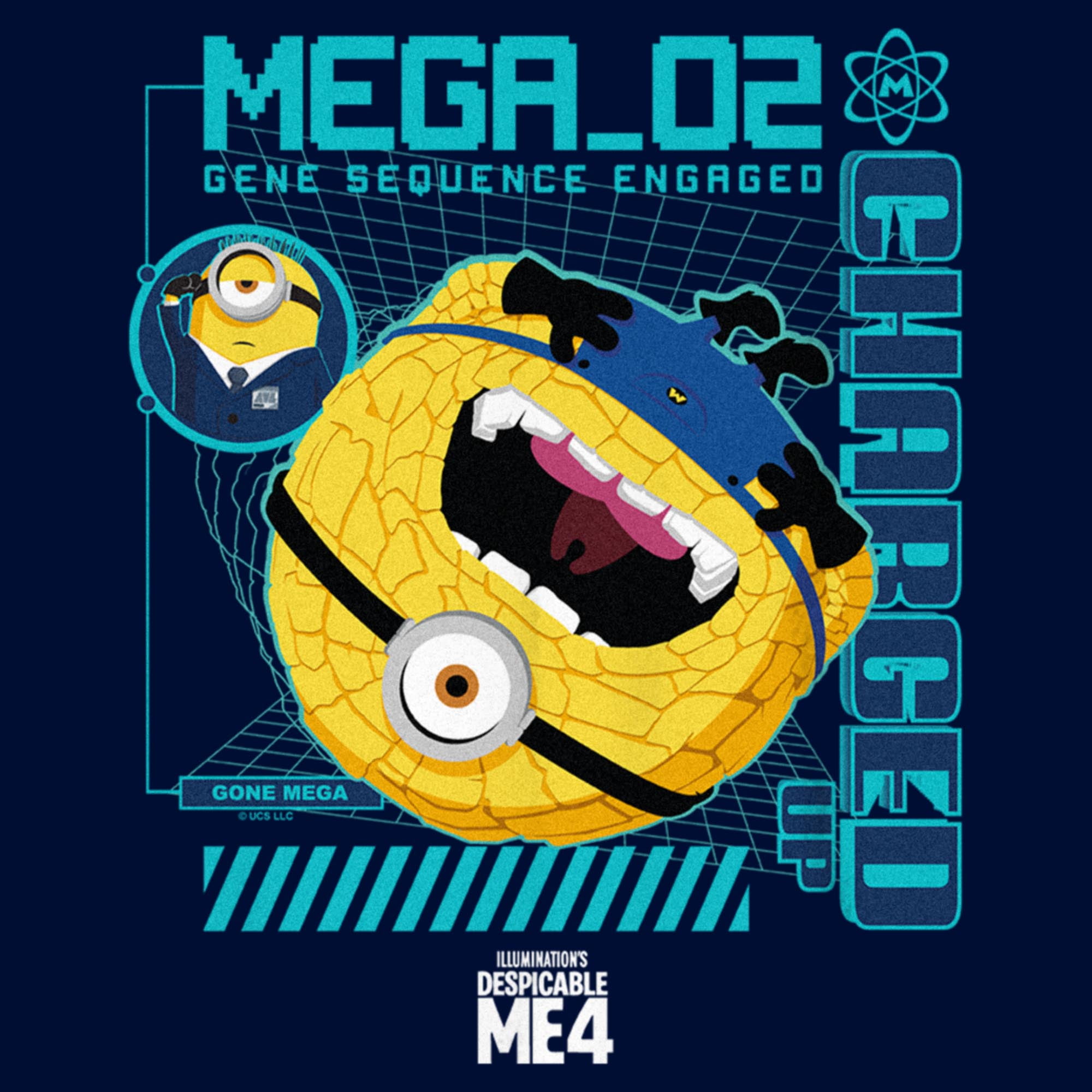 Mega Minion Jerry Graphic T Shirt