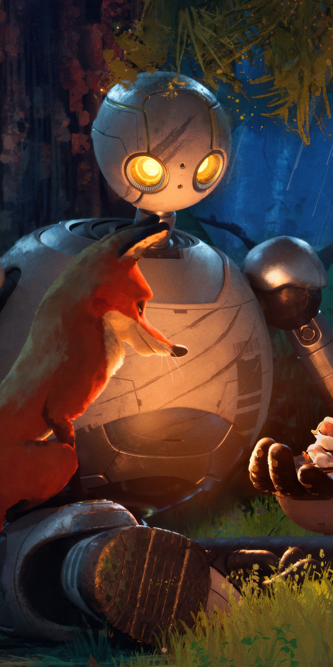 The Wild Robot Wallpaper 4K, Animation