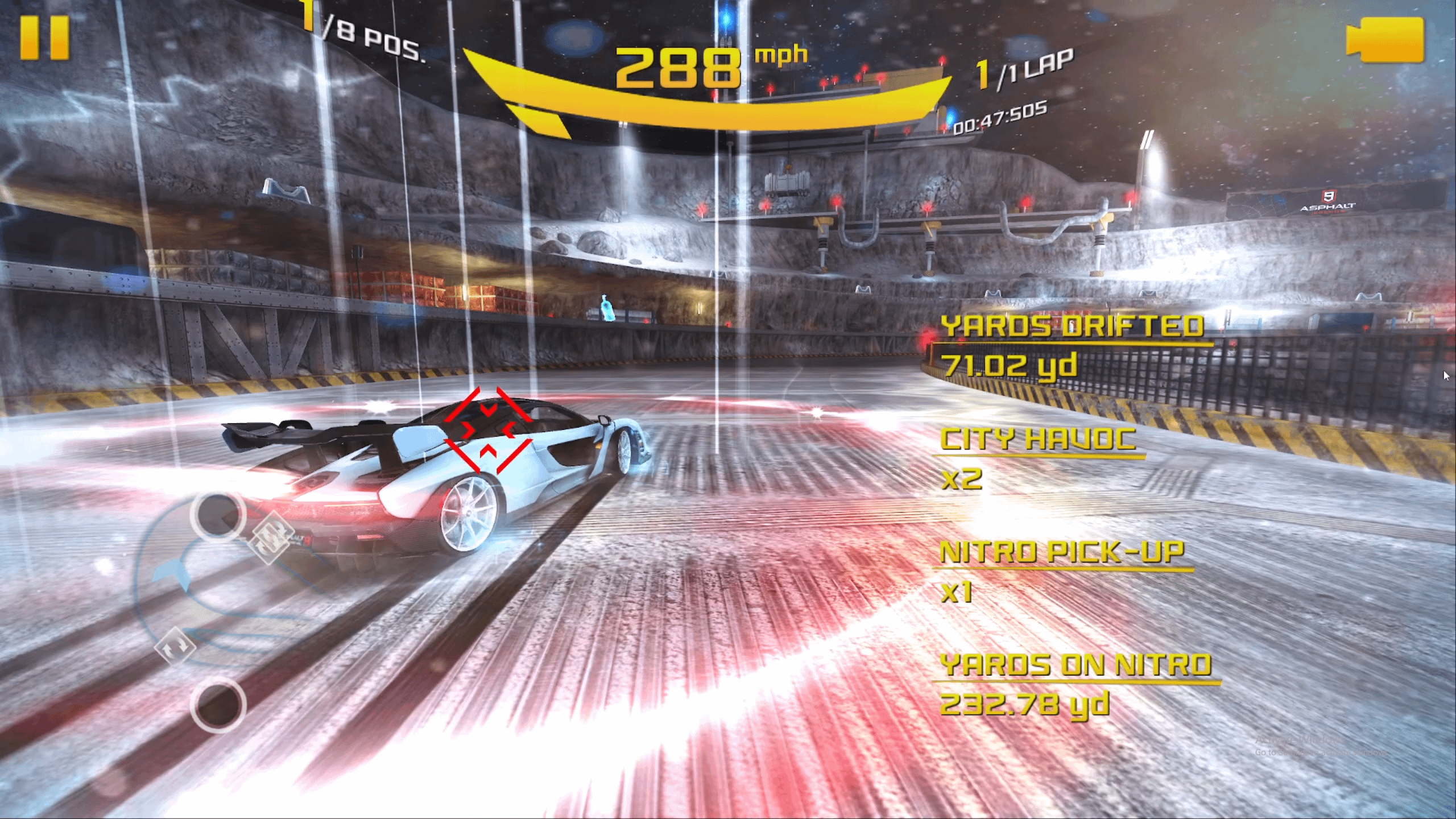 Every racer's nightmare. I hate this