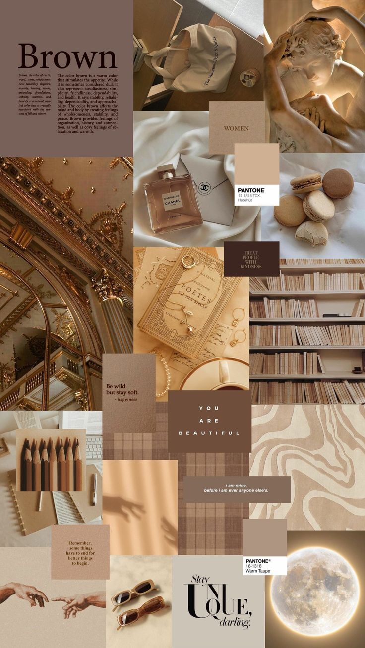 Wallpaper brown aesthetic