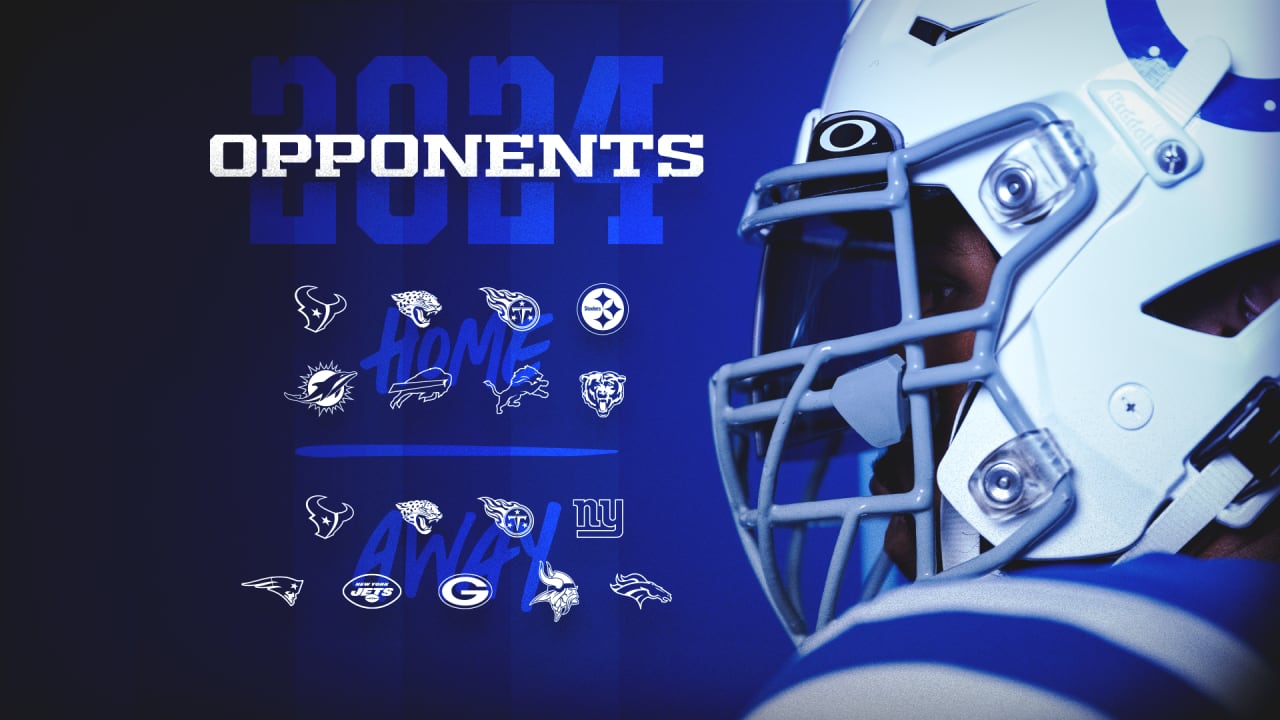 Colts 2024 schedule: Regular season