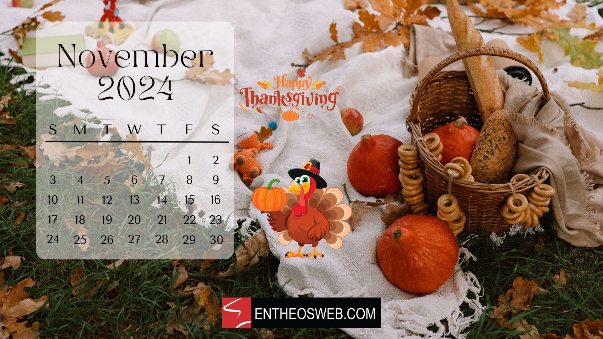 November 2024 Calendar Desktop