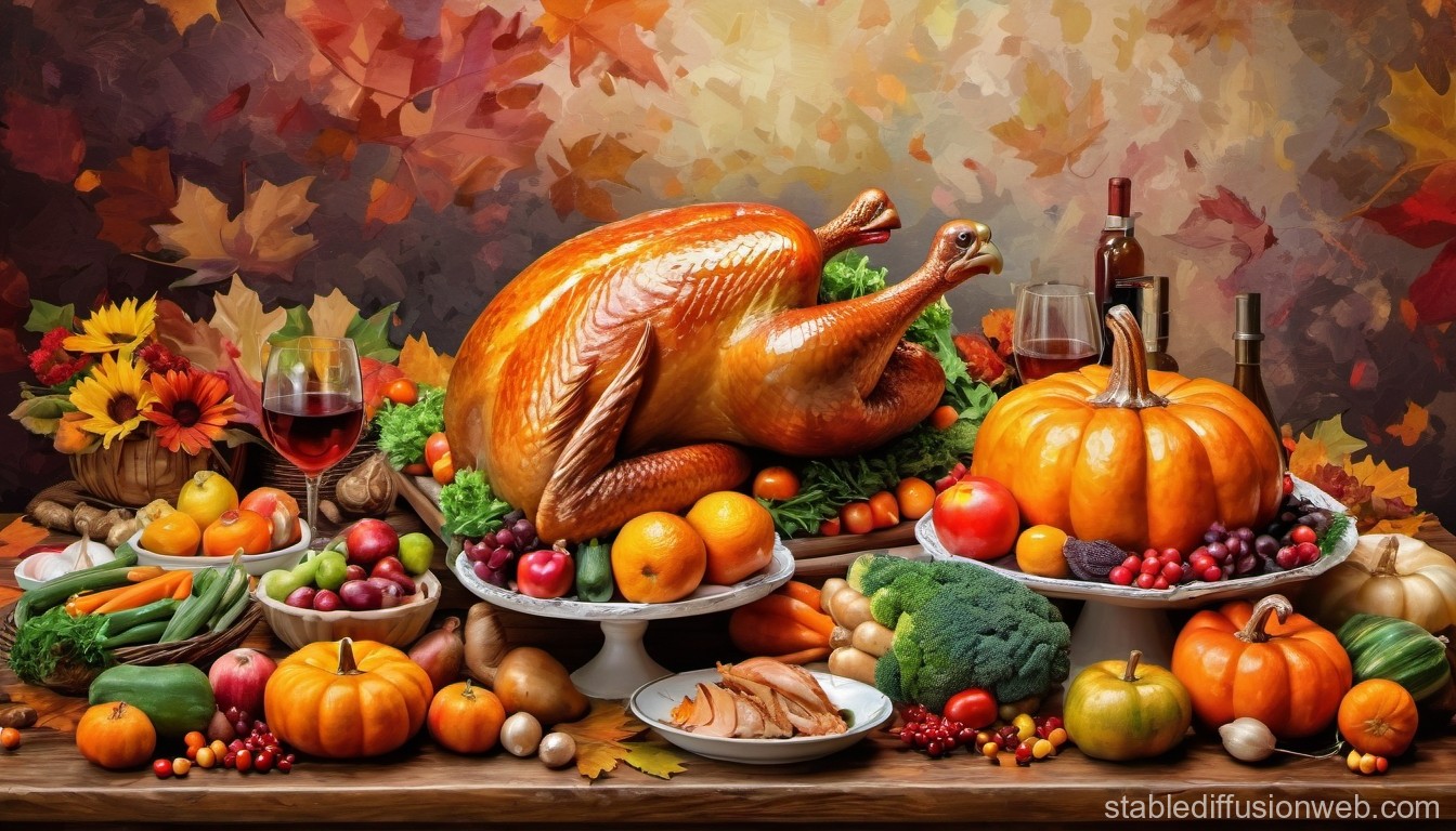 thanksgiving party invitation wallpaper