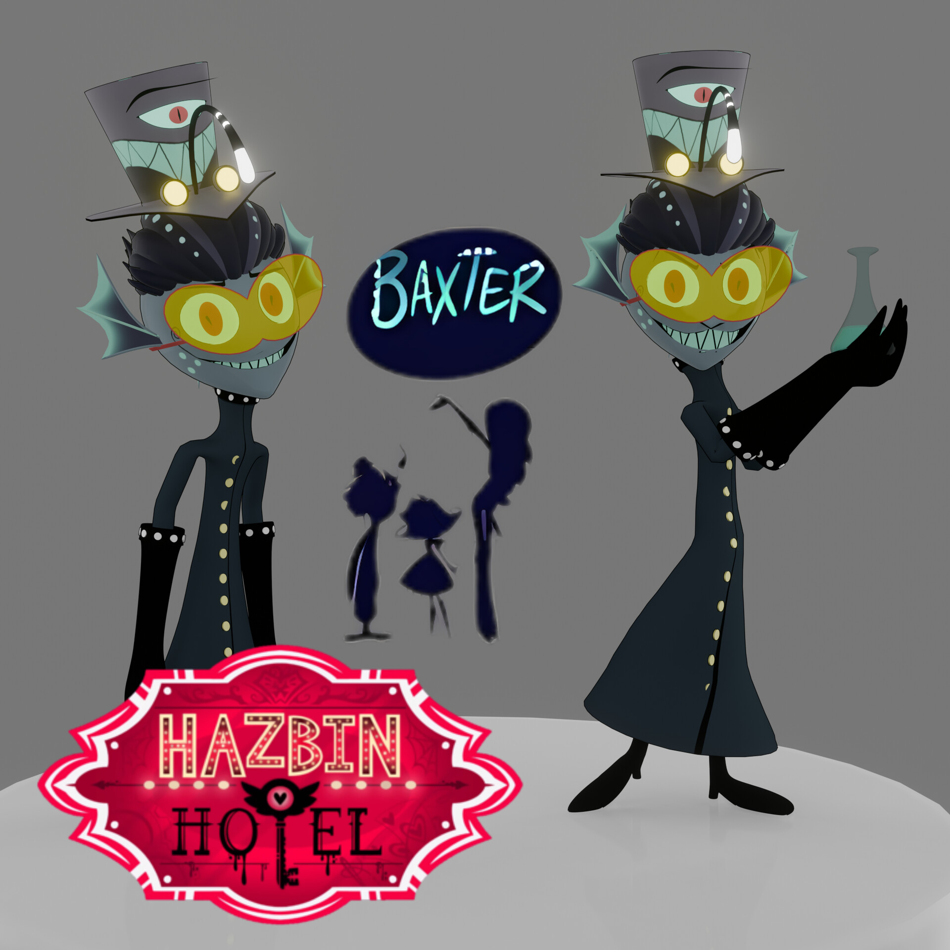 Hazbin Hotel Baxter