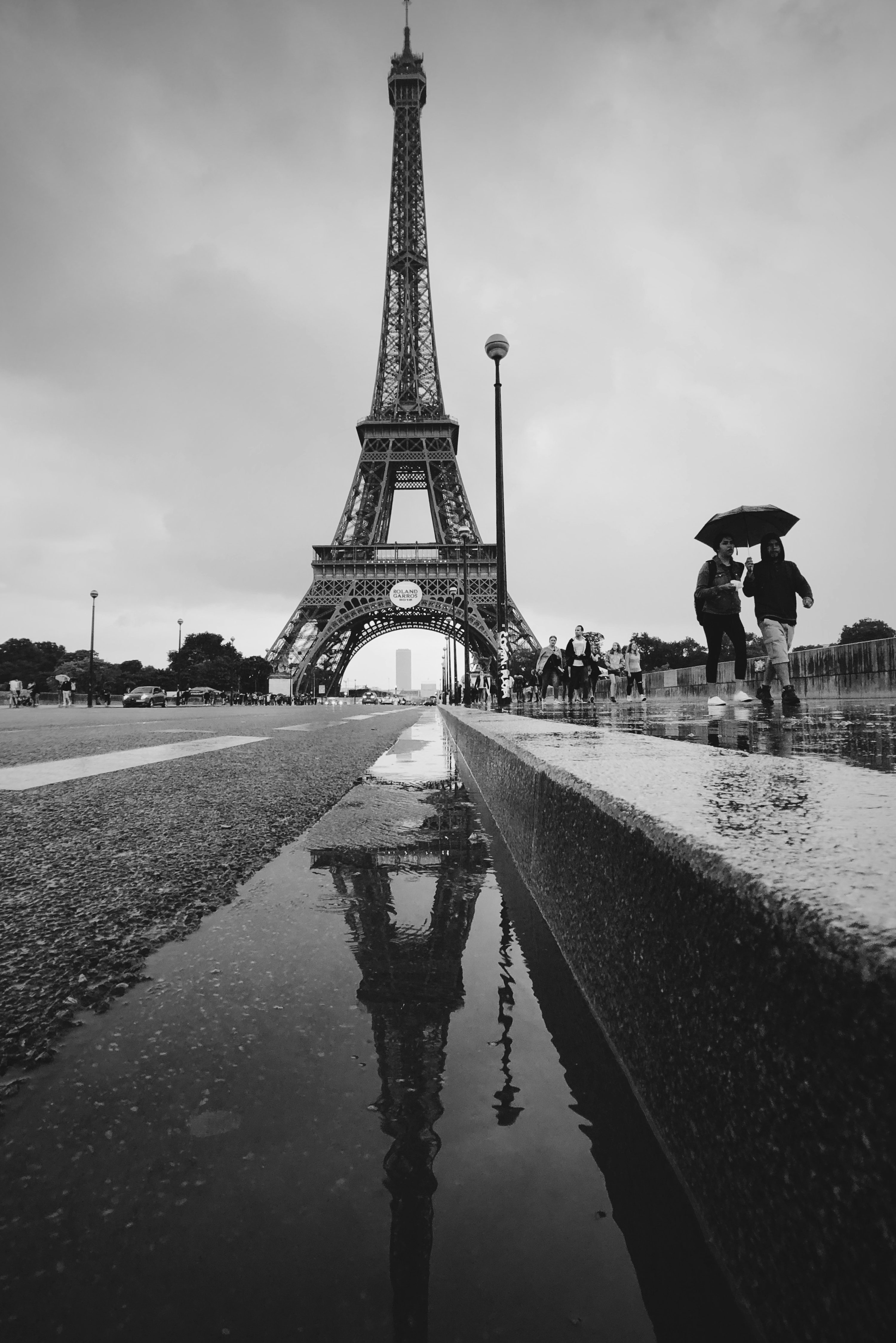 Paris Riam Paris Rain Wallpaper Hd