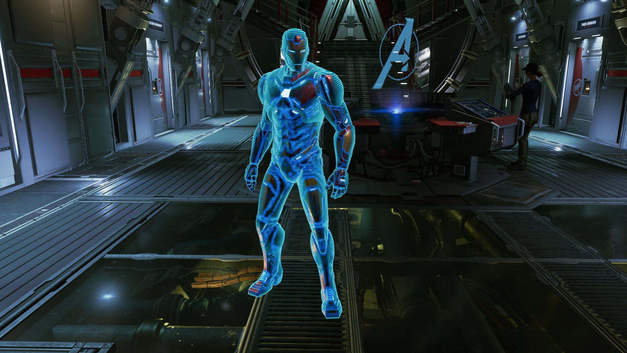 New HOLOGRAM iron man skin (leaked), r