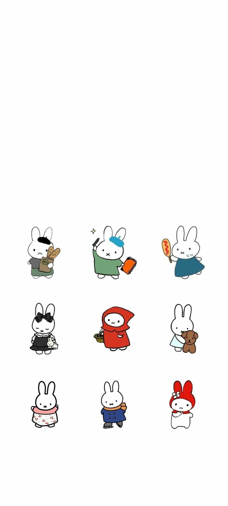 Aesthetic miffy wallpaper