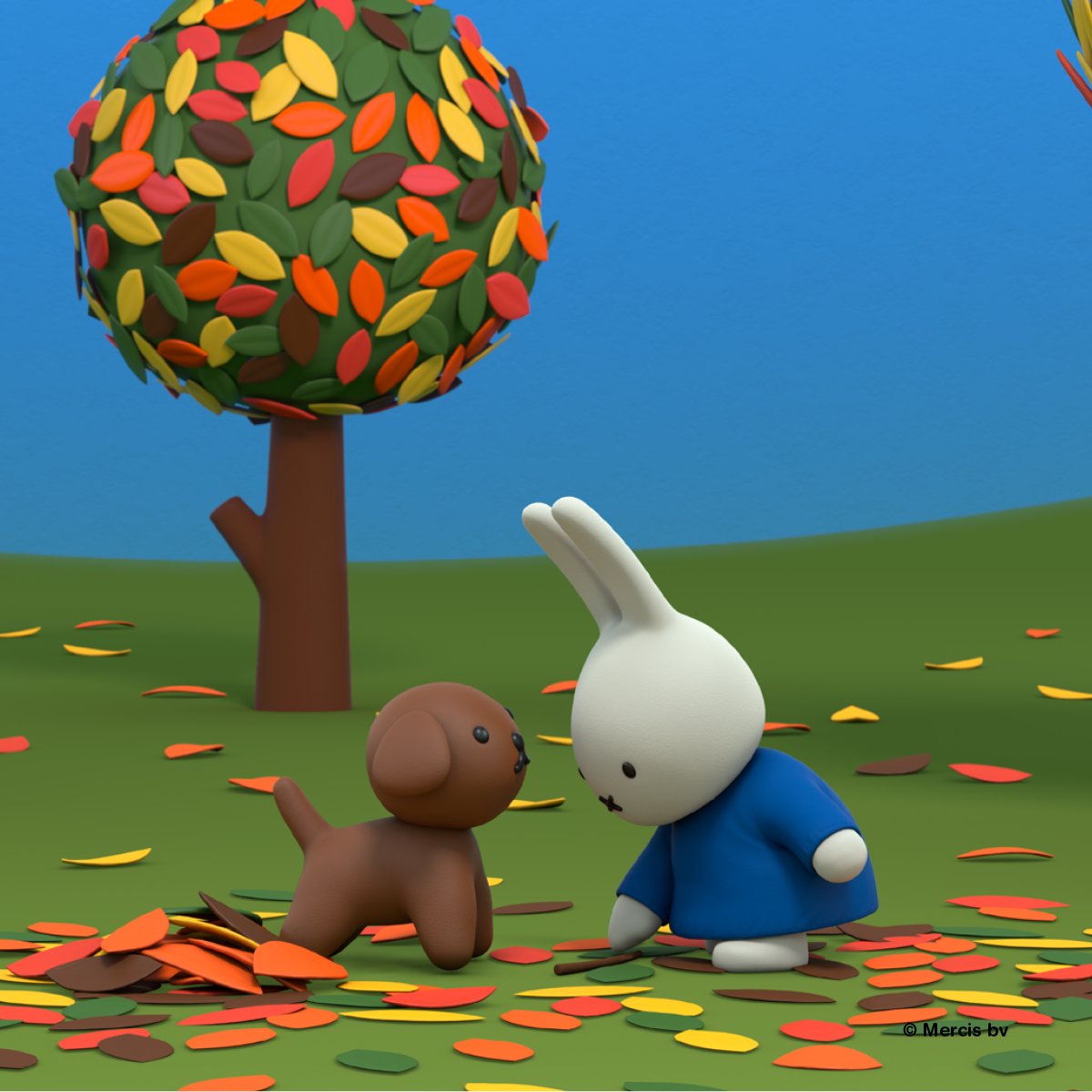 Miffy and Snuffy have so much fun