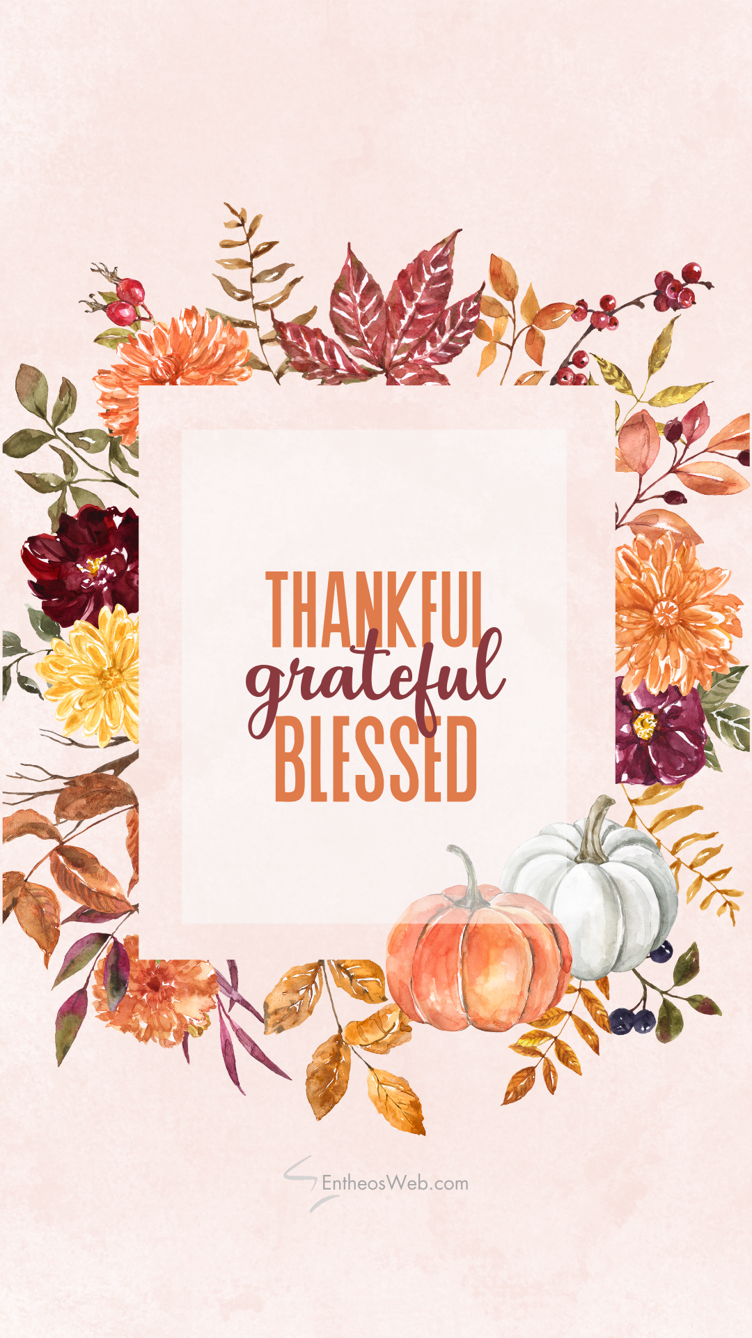 Grateful Thankful Blessed Image