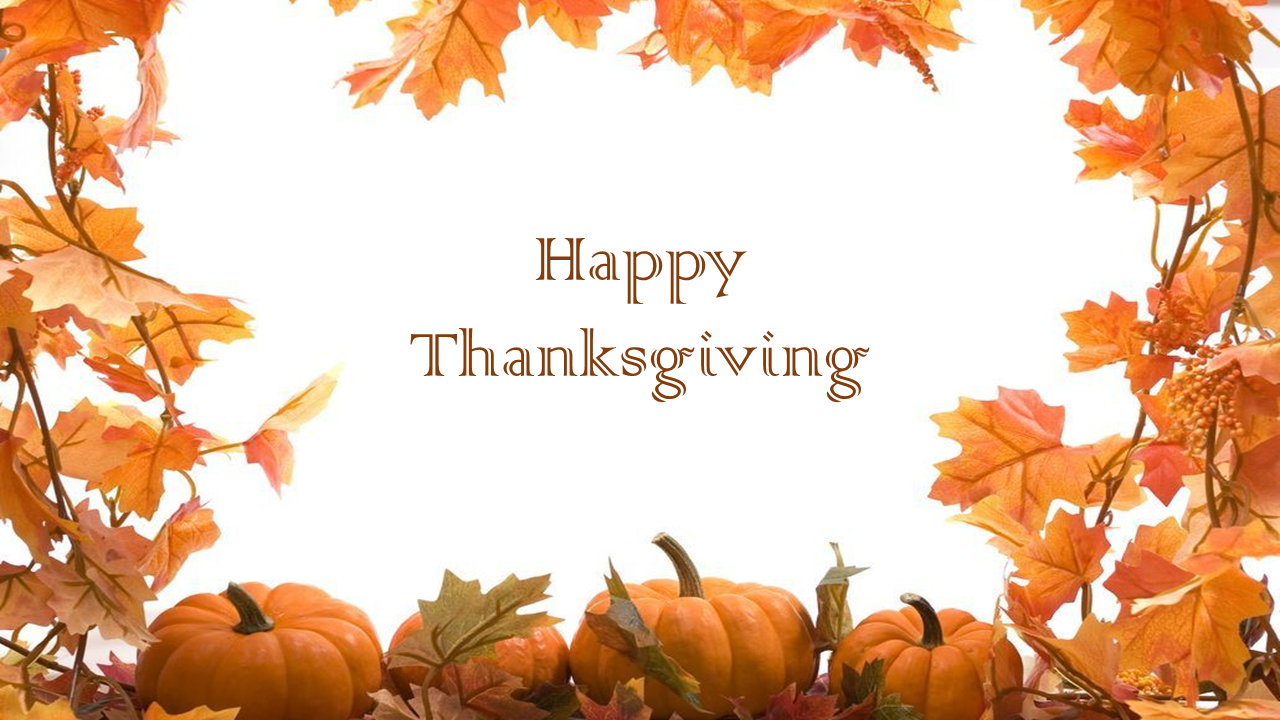 Free Thanksgiving Wallpaper Google Slides And PPT