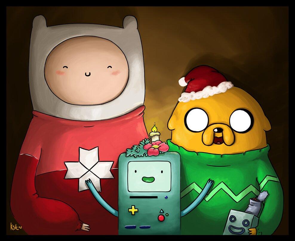 Adventure Time winter pic