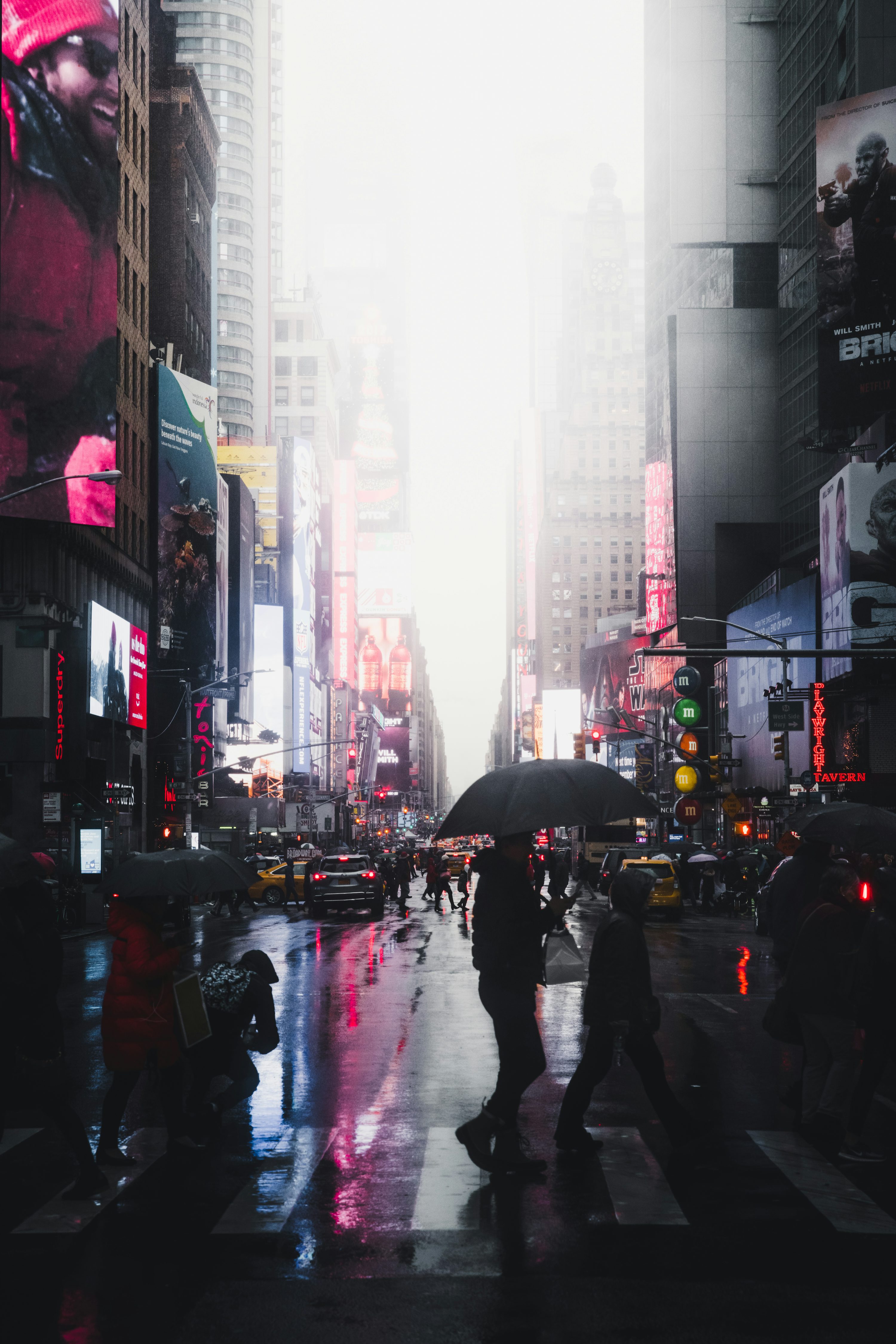 New York Rain Picture. Download Free