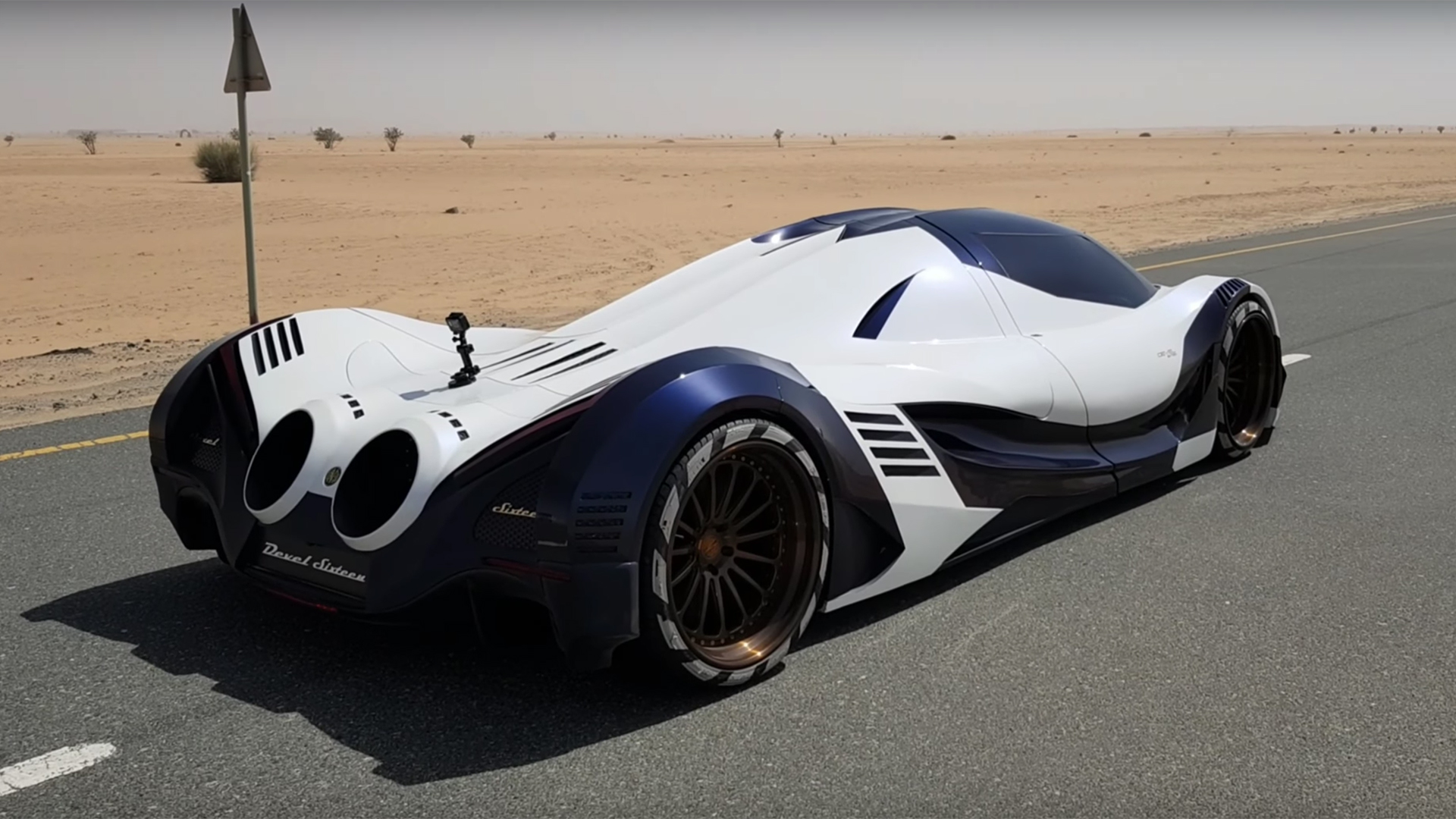 5,000 Horsepower Devel Sixteen Hypercar