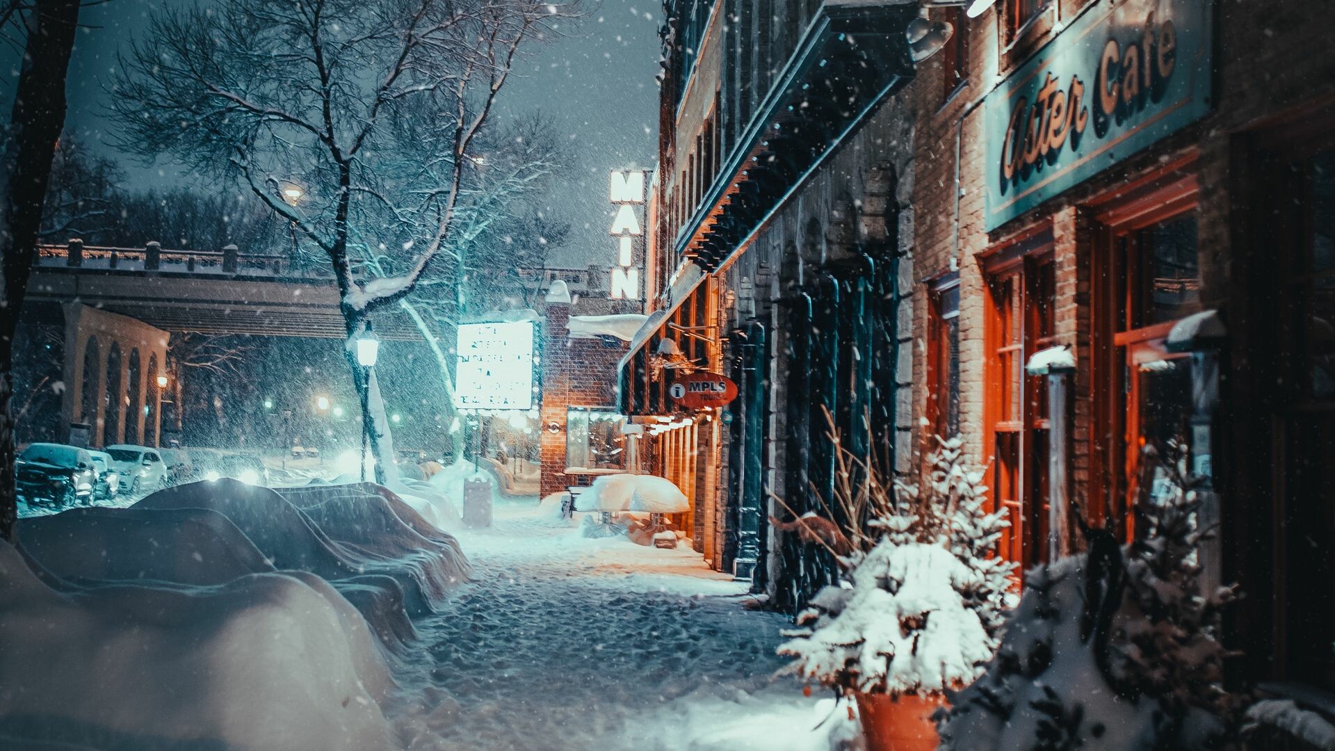 Snowfall Wallpaper