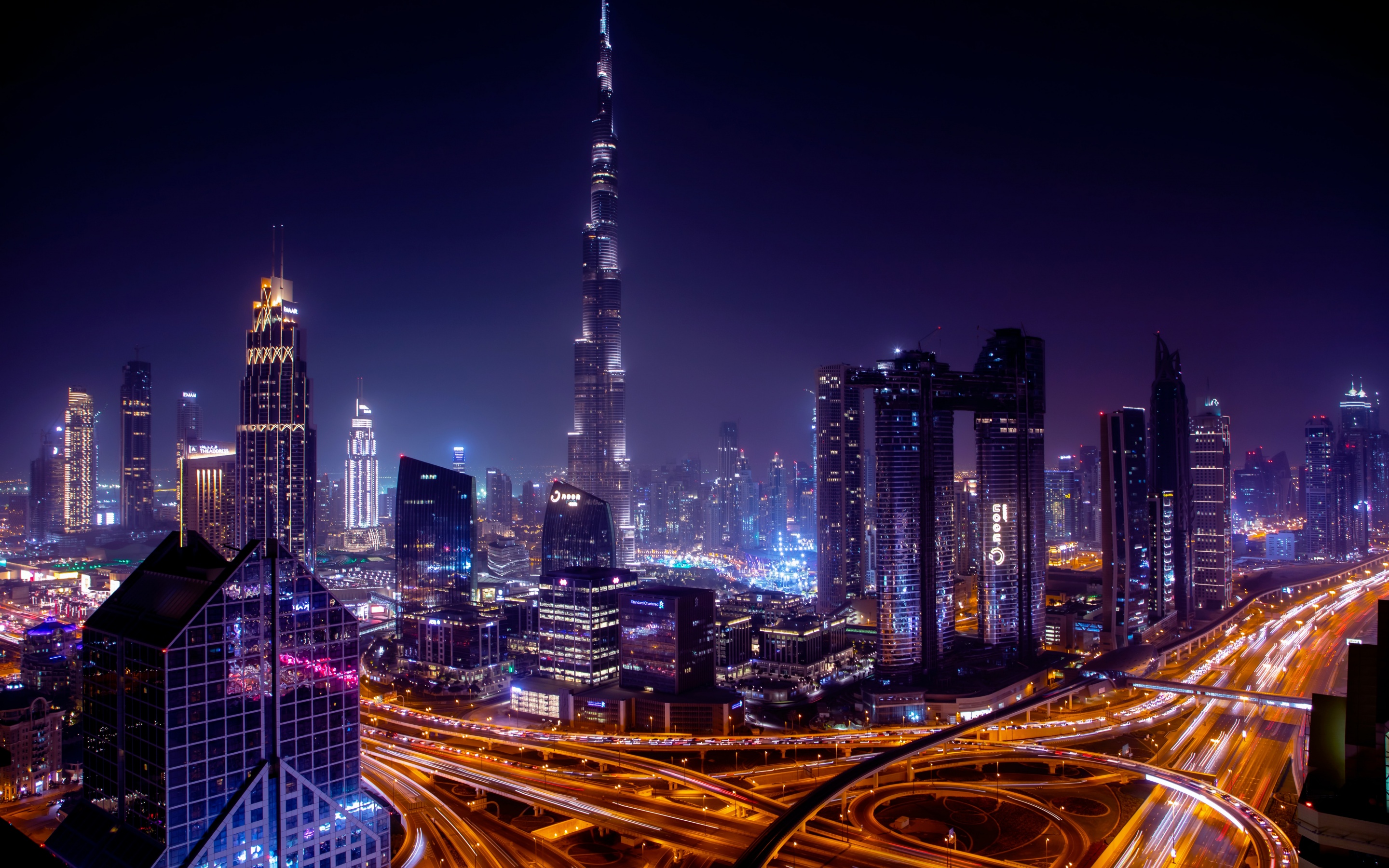 Burj Khalifa Wallpaper 4K, Dubai City