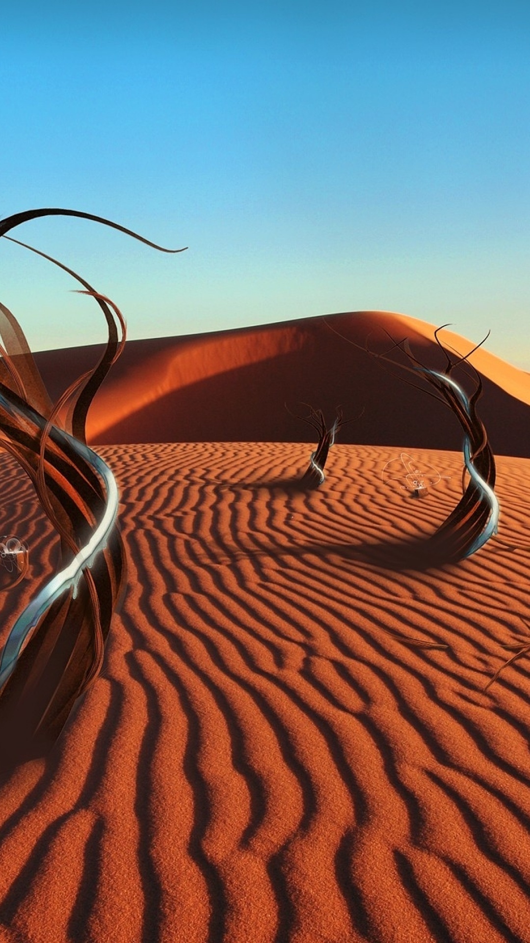 Abstract Desert Wallpaper X