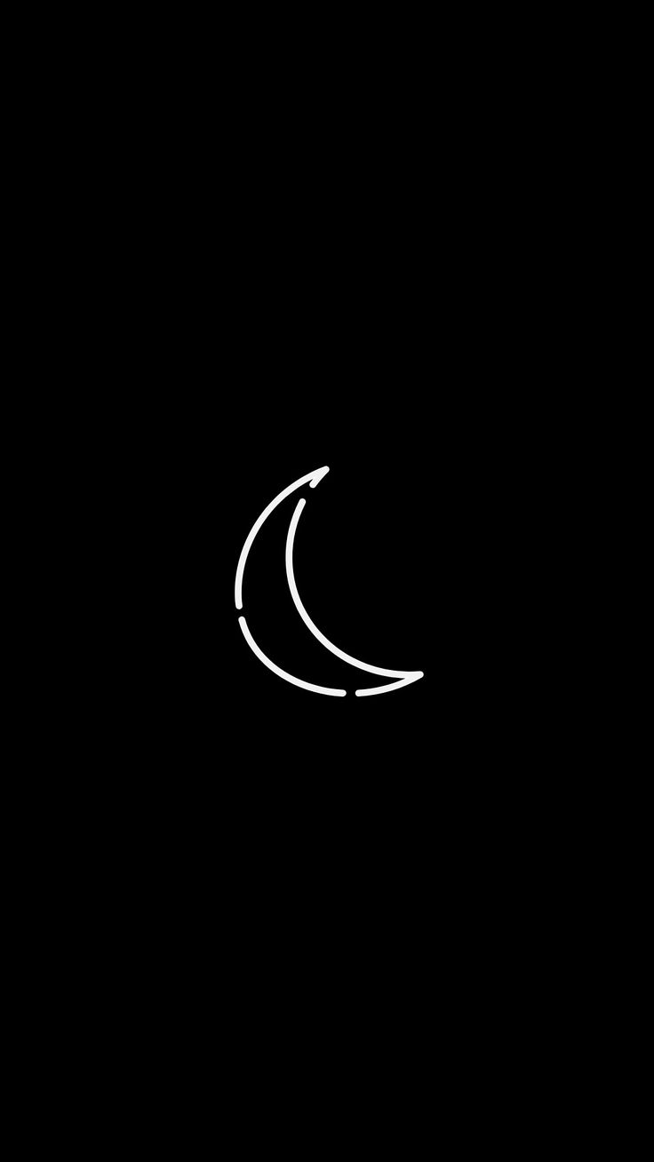 Black Background Minimalist Wallpaper