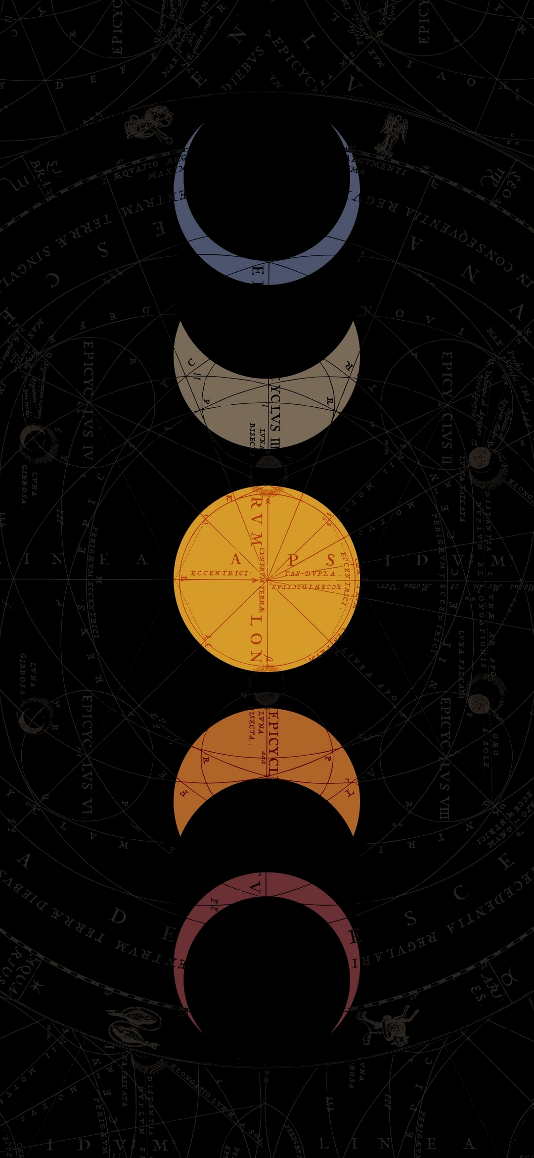 Astro moon phases - [1080X2340], r